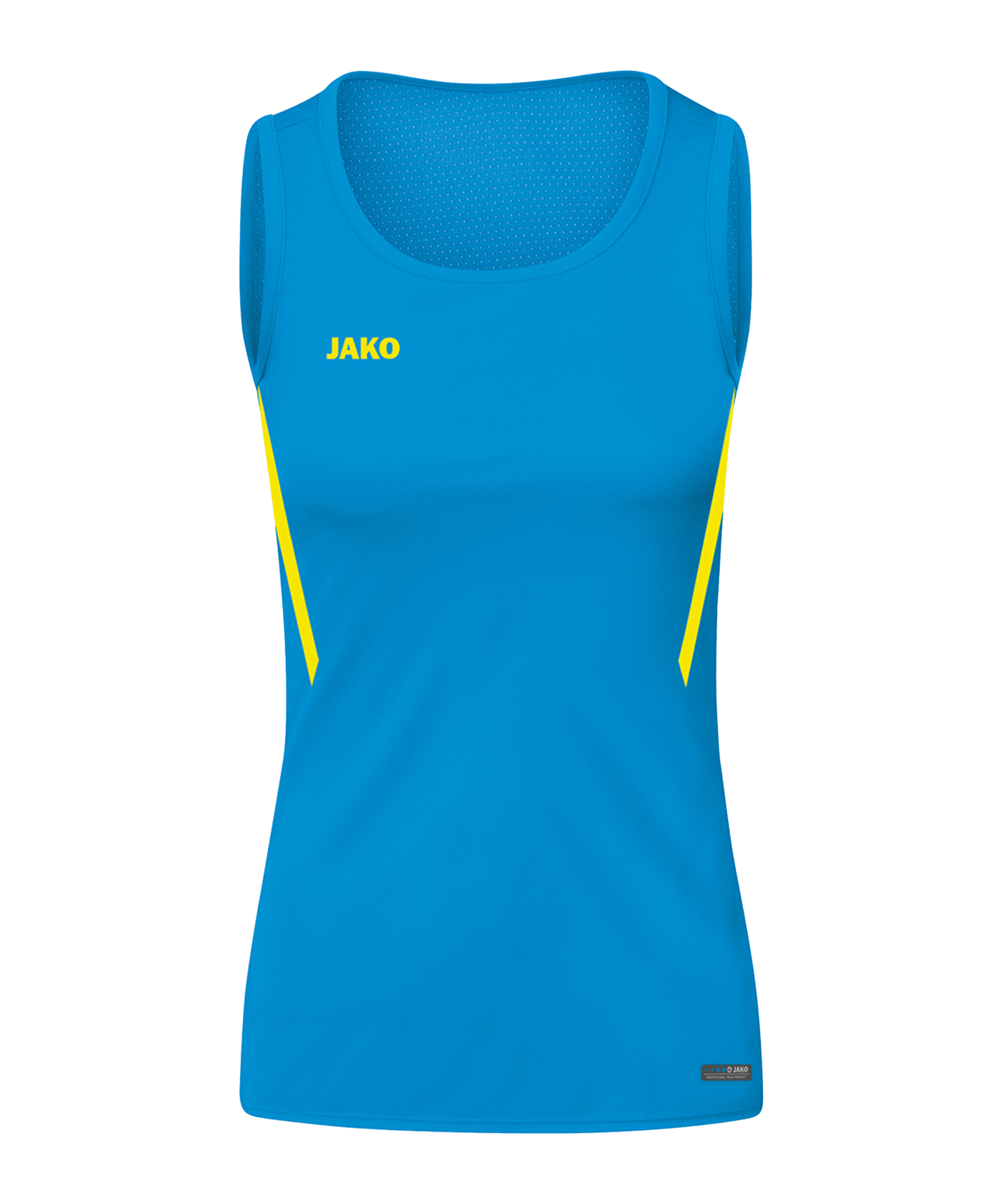 JAKO Challenge Tanktop Damen Blau Gelb F443 - blau