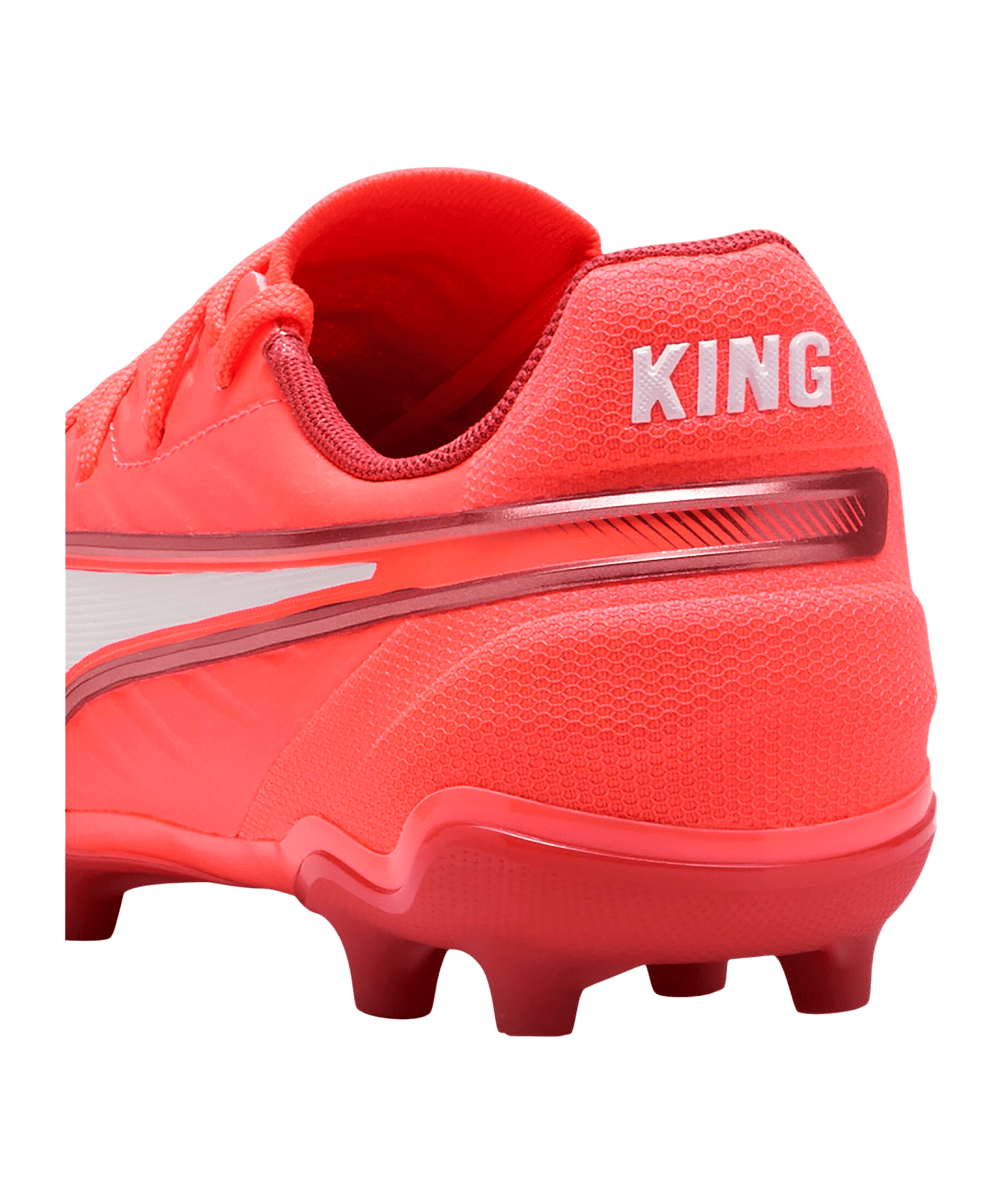 PUMA KING Match FG/AG Unlimited Kids Rot F01 - rot