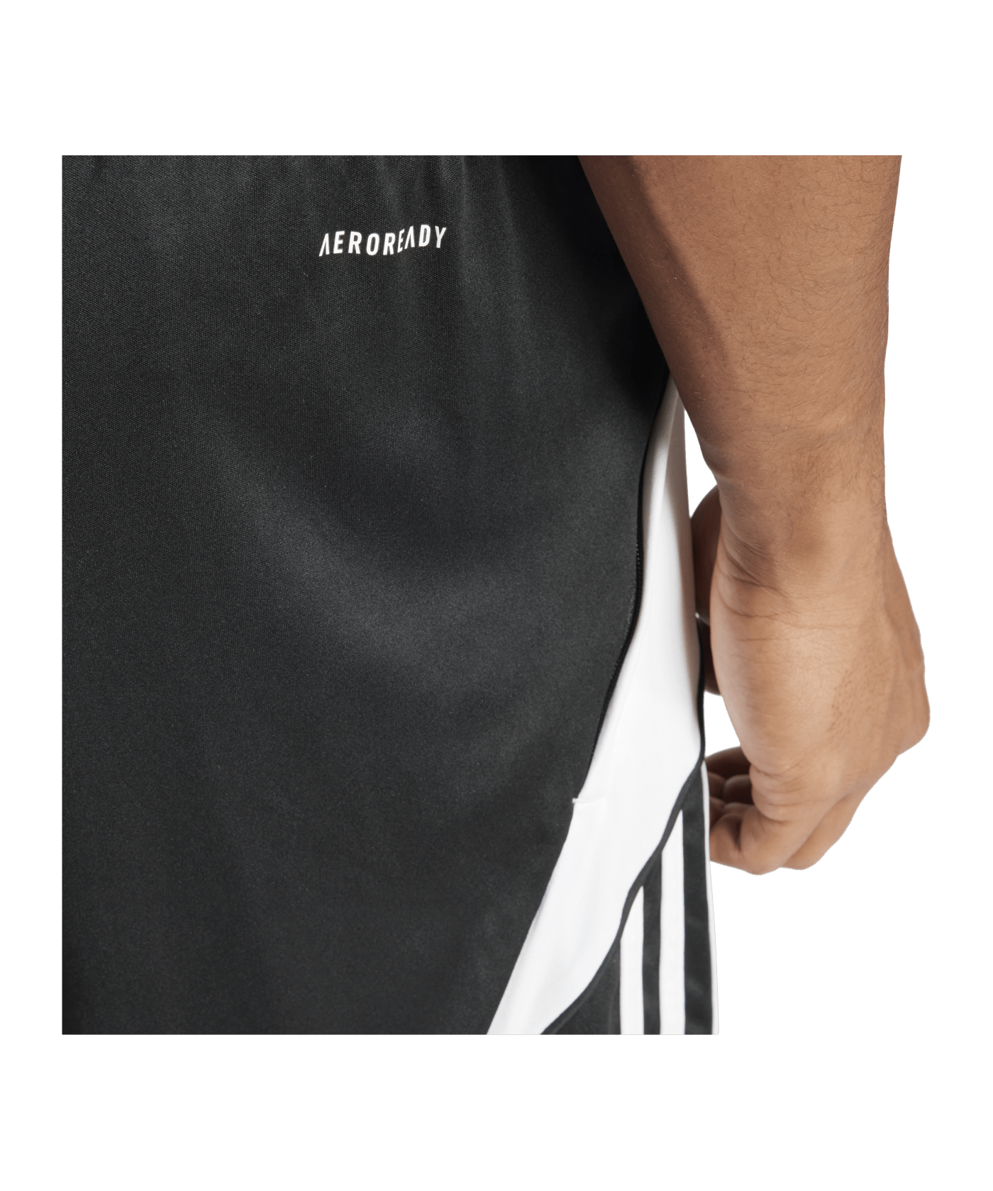 adidas Tiro 24 Trainingsshort Schwarz Weiss - schwarz