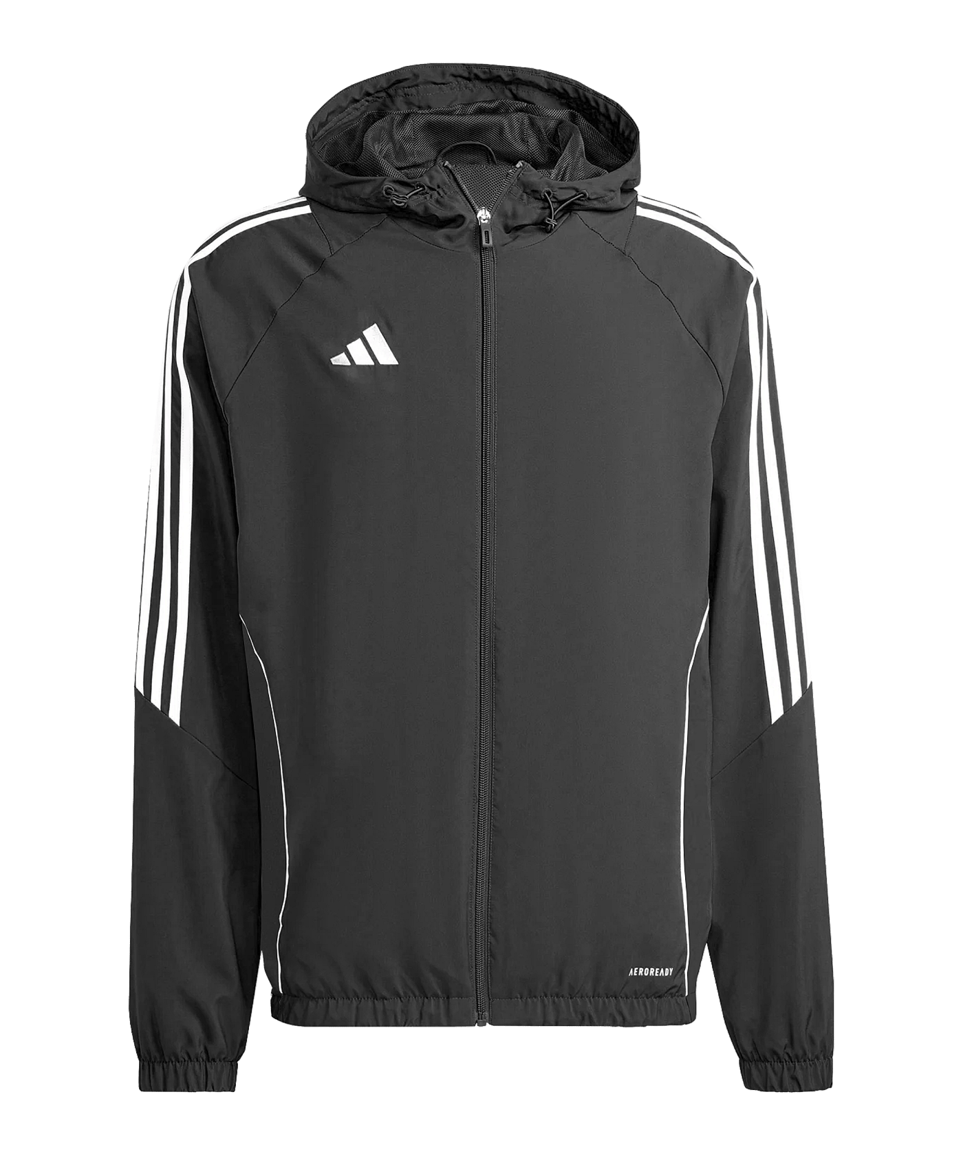 adidas Tiro 24 Windbreaker Schwarz Weiss | - schwarz