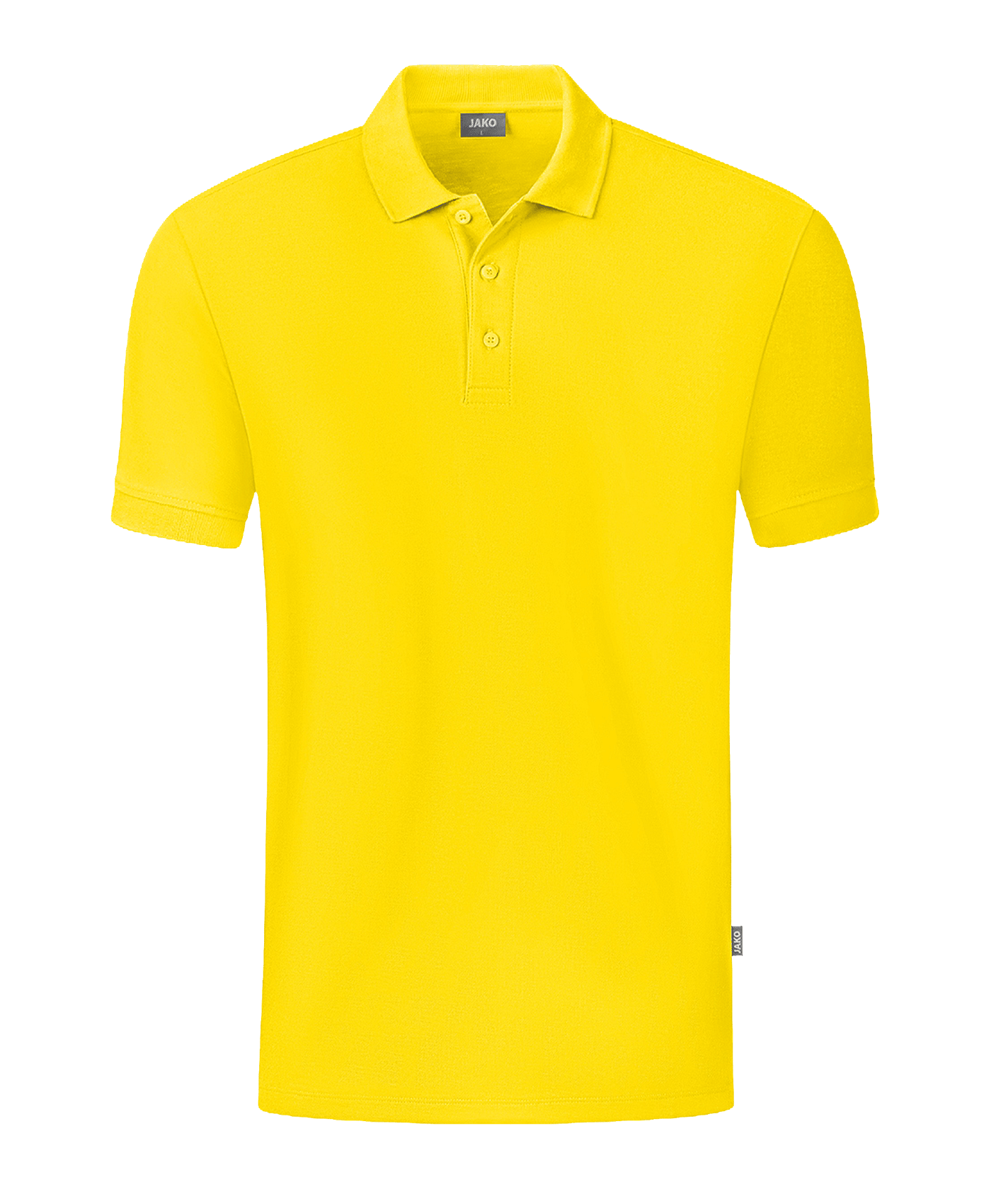 JAKO Organic Polo Shirt Gelb F300 - gelb