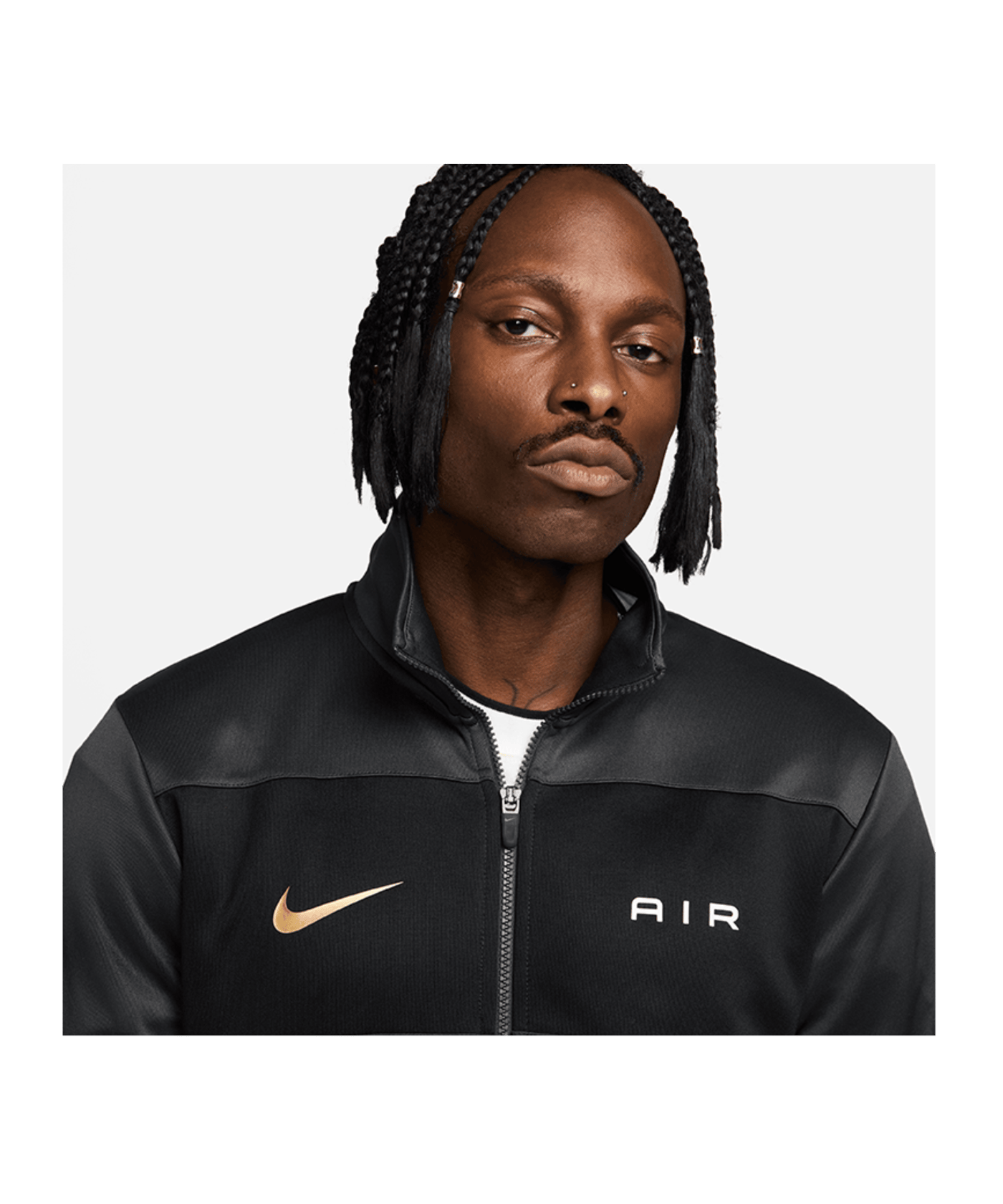 Nike Air Track Jacke Grau F070 - grau