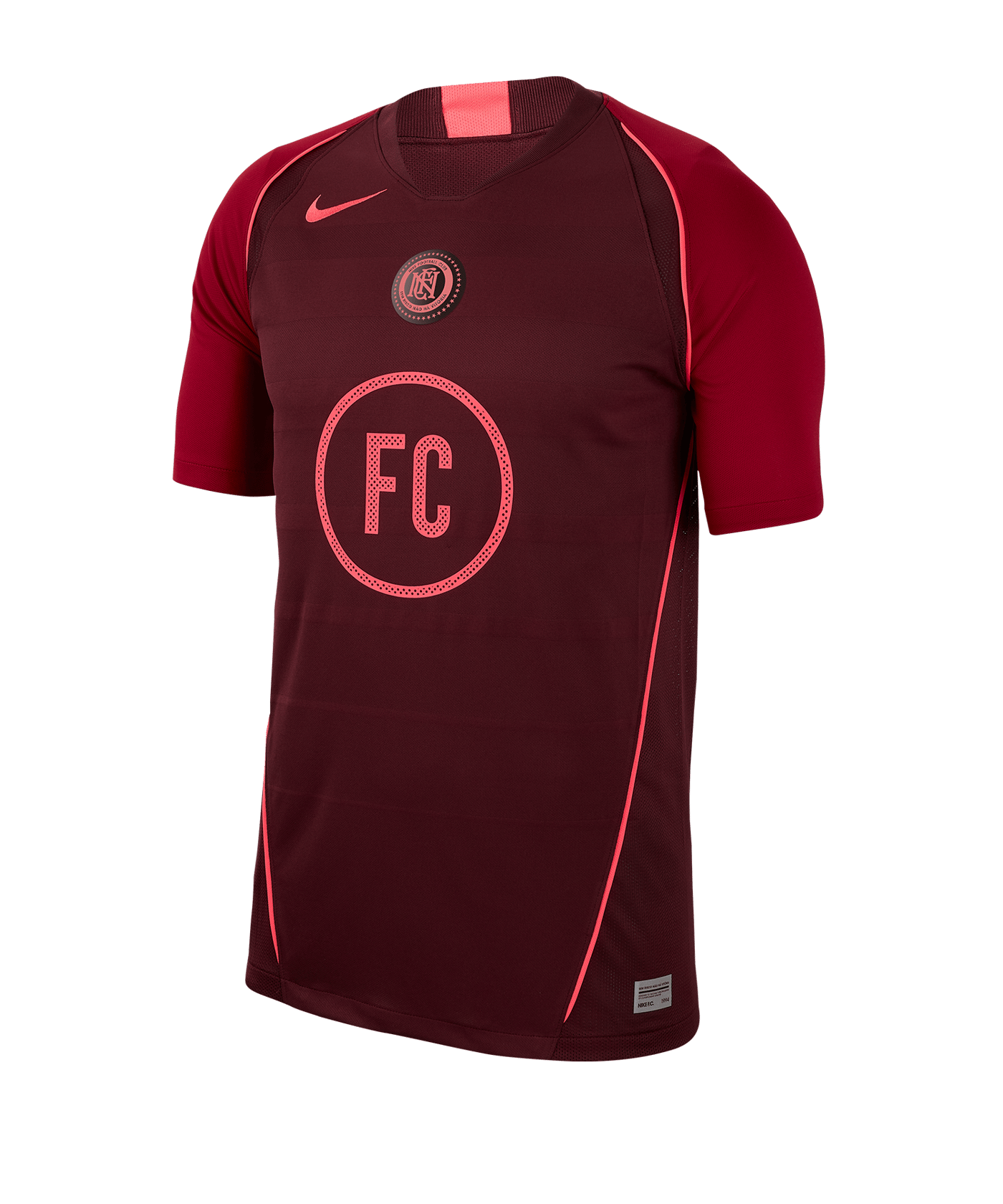 Nike F.C. Home Soccer Trikot kurzarm Rot F681 - rot