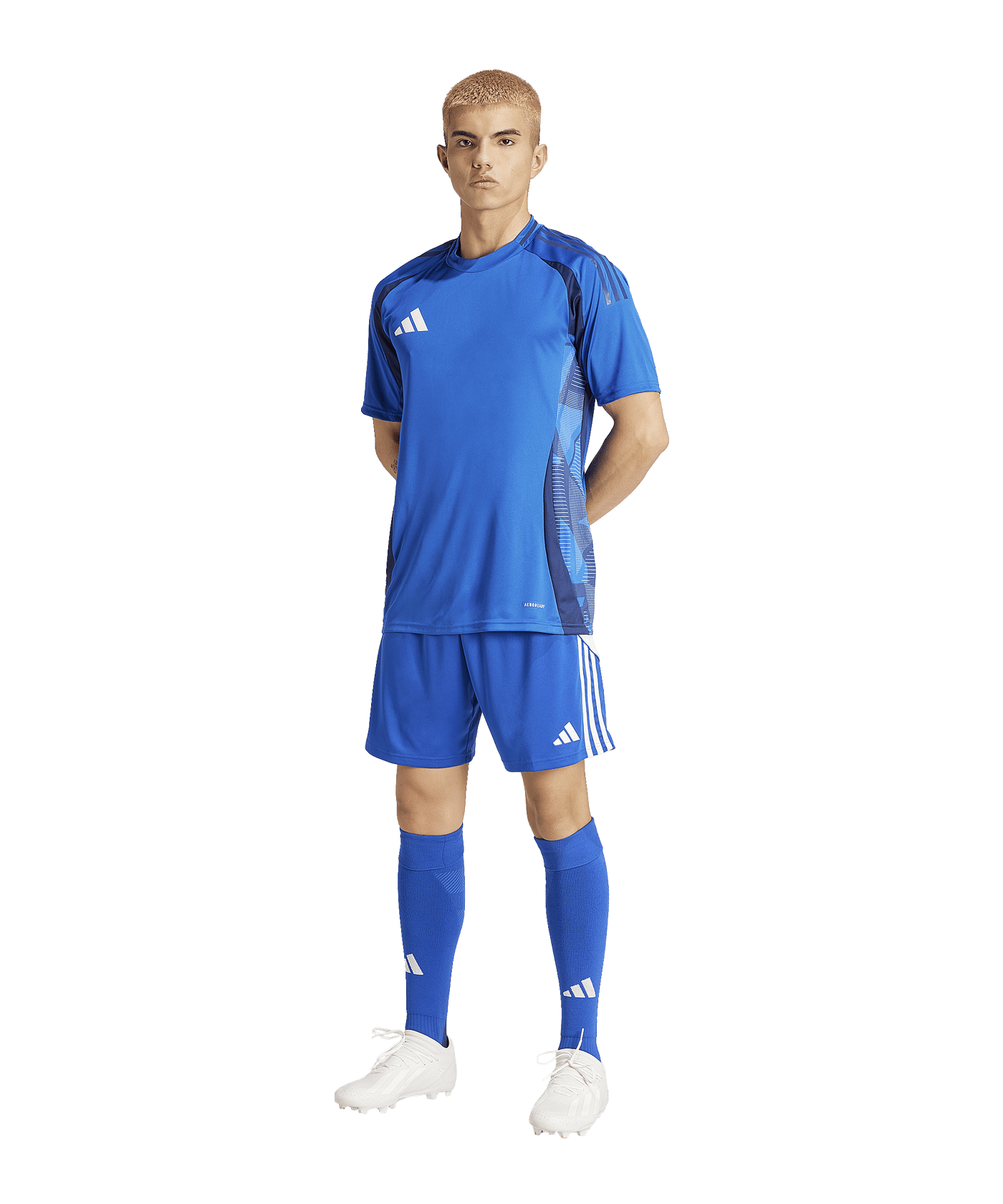 adidas Tiro 24 Short Blau - blau