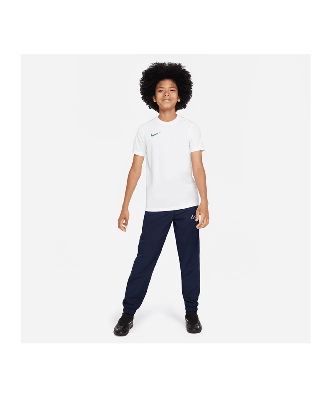 Nike Park VII Trikot Kids Weiss Grün F101 - weiss