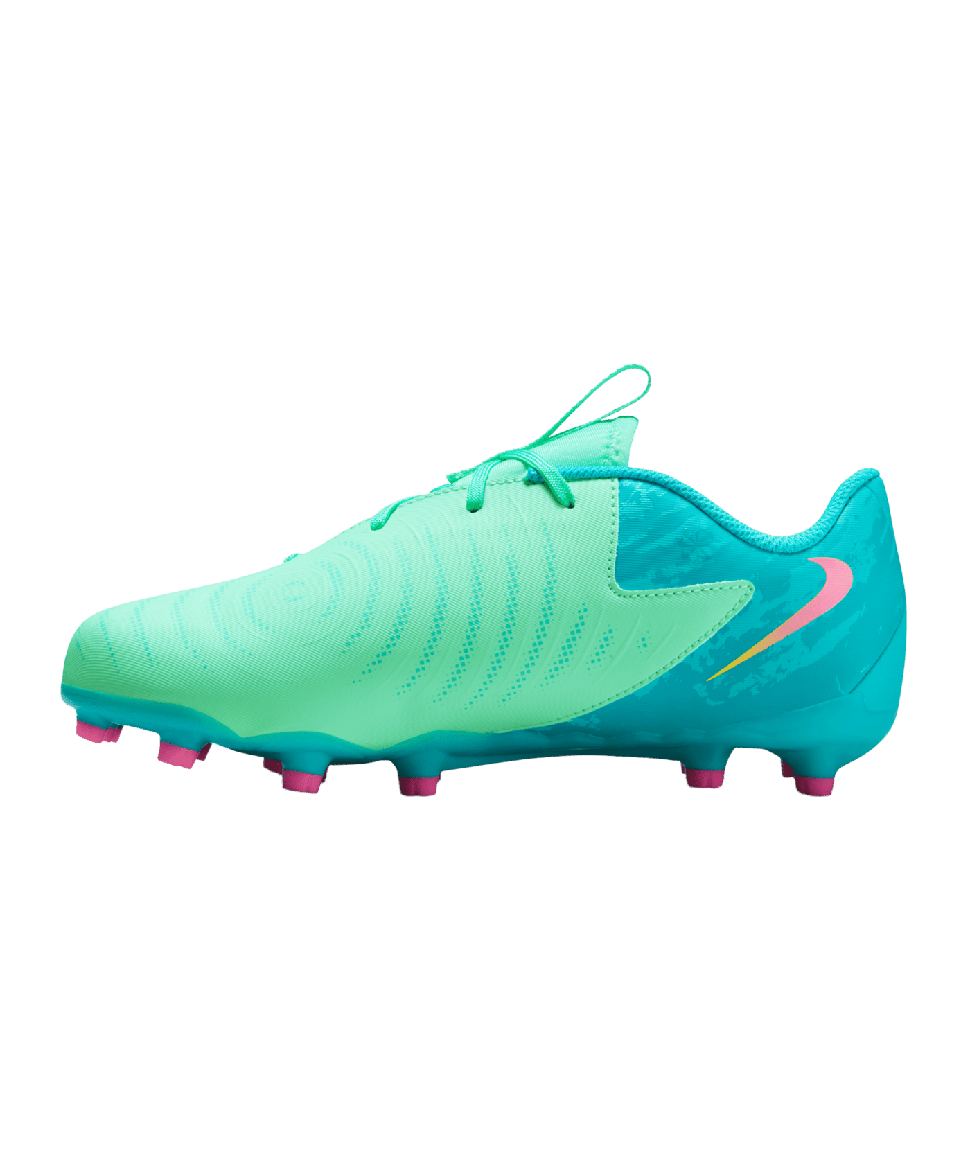 Nike Jr Phantom GX II Academy FG/MG Phantom Vortex Kids Grün Schwarz F300 - gruen