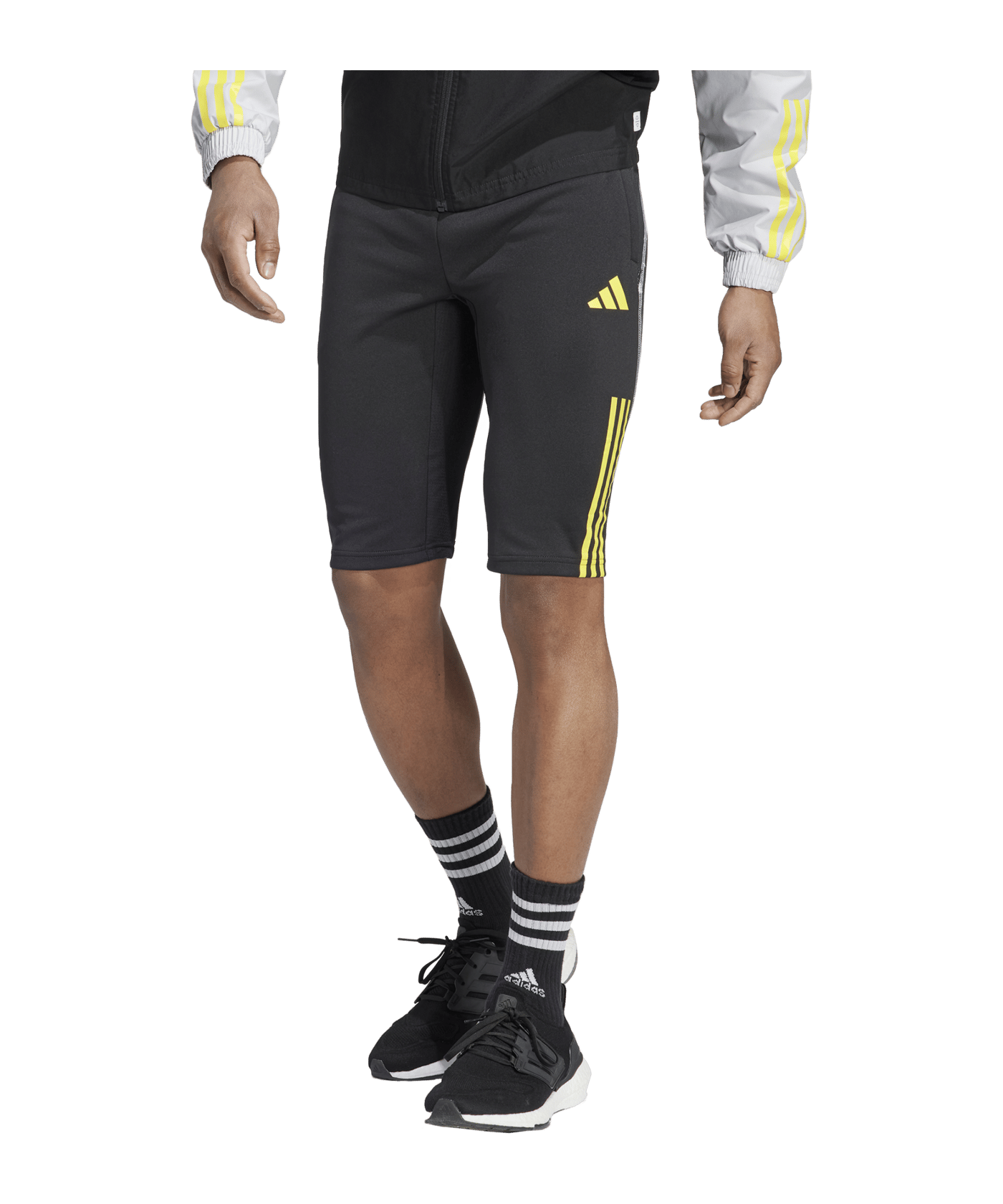 adidas Tiro 23 Competition 1/2 Trainingshose Schwarz - schwarz