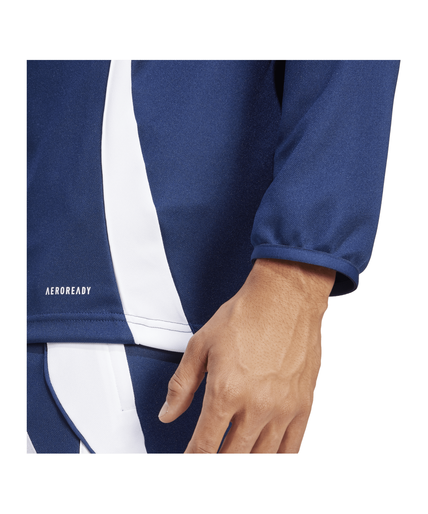adidas Tiro 24 Trainingstop Blau Weiss - blau
