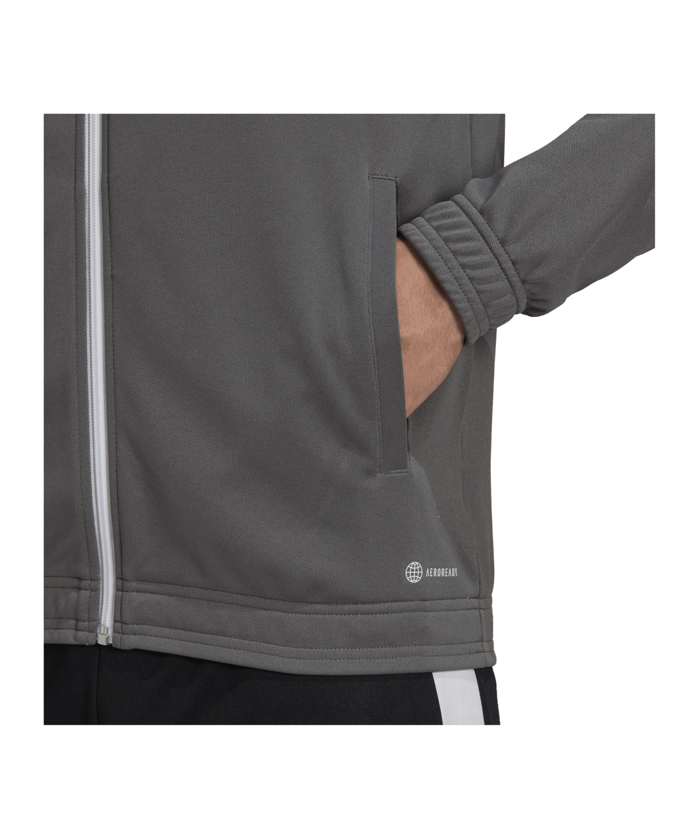 adidas Entrada 22 TK Trainingsjacke | Grau - grau