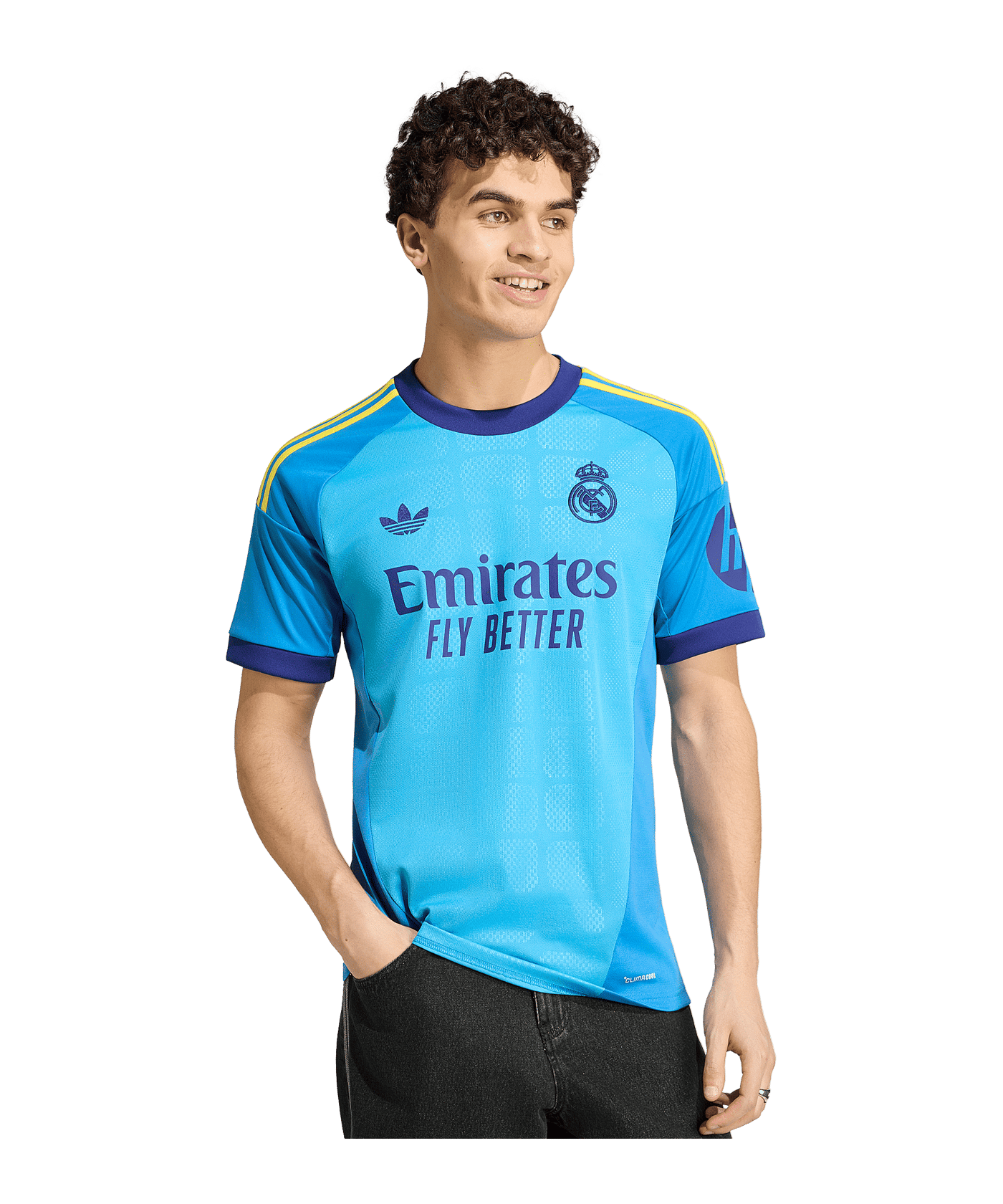 adidas Real Madrid Torwarttrikot 3rd 2026/2027 Blau - blau
