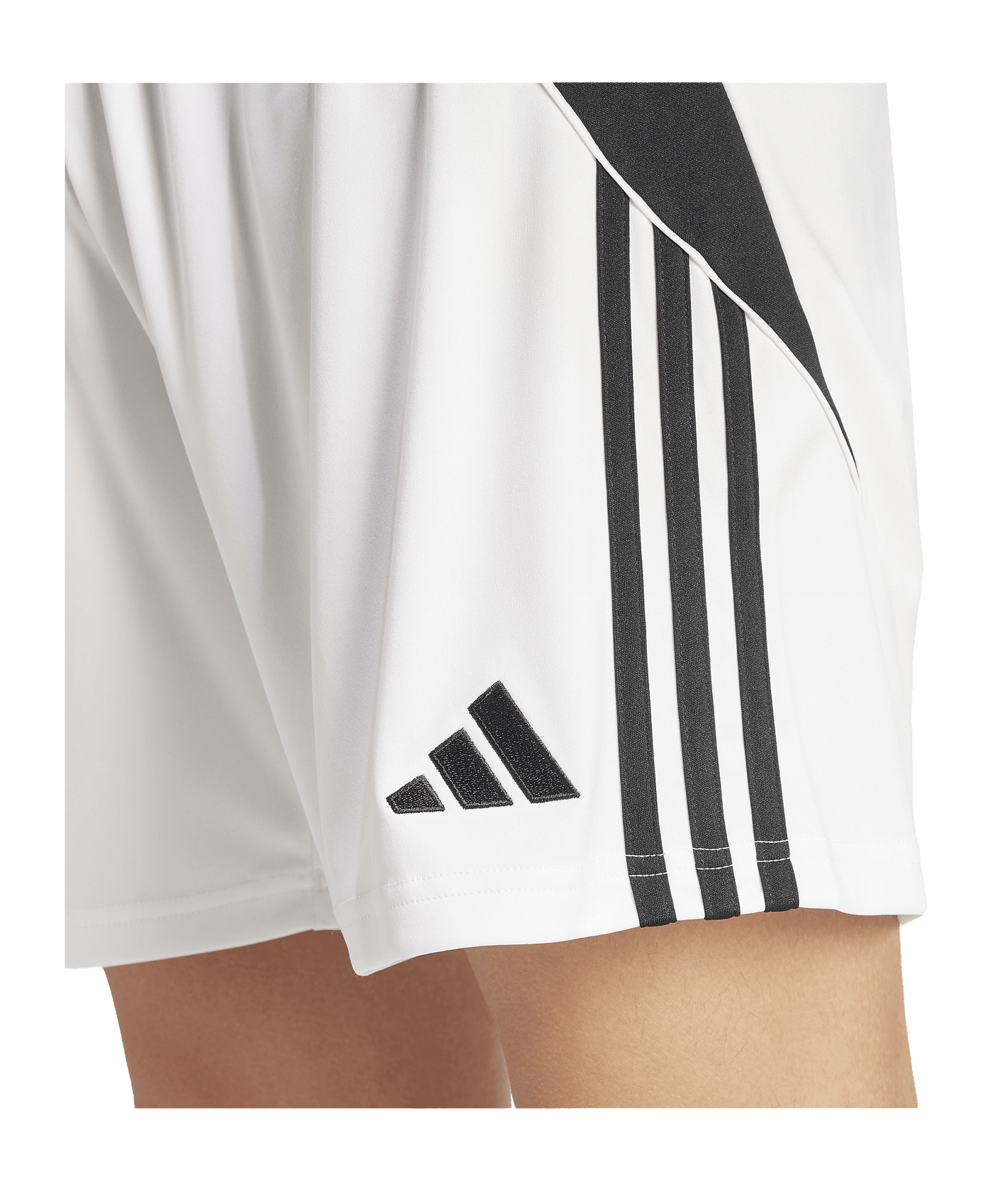 adidas Tiro 24 Short Weiss Schwarz - weiss