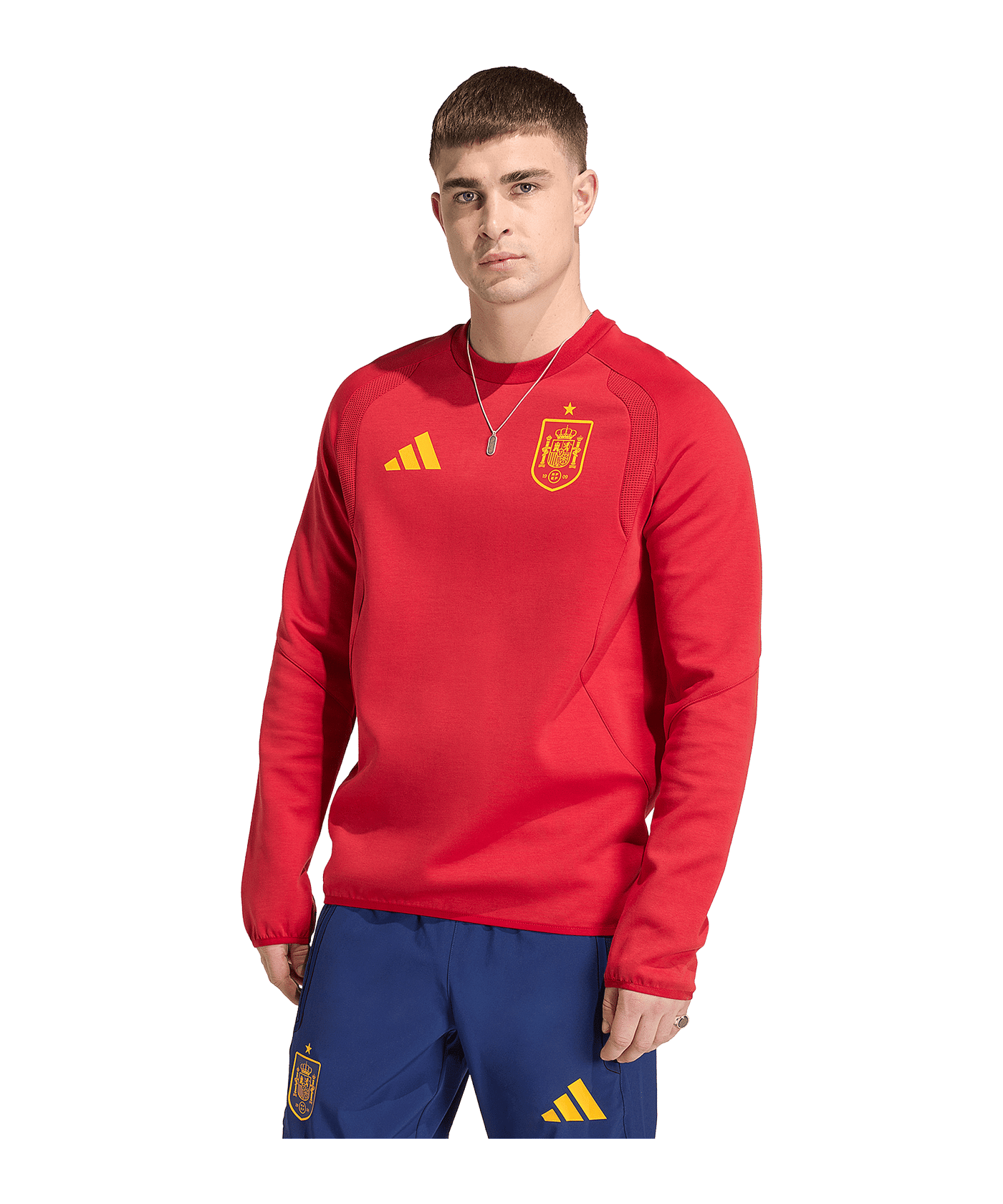 adidas Spanien Tiro Travel Sweatshirt Rot | - rot