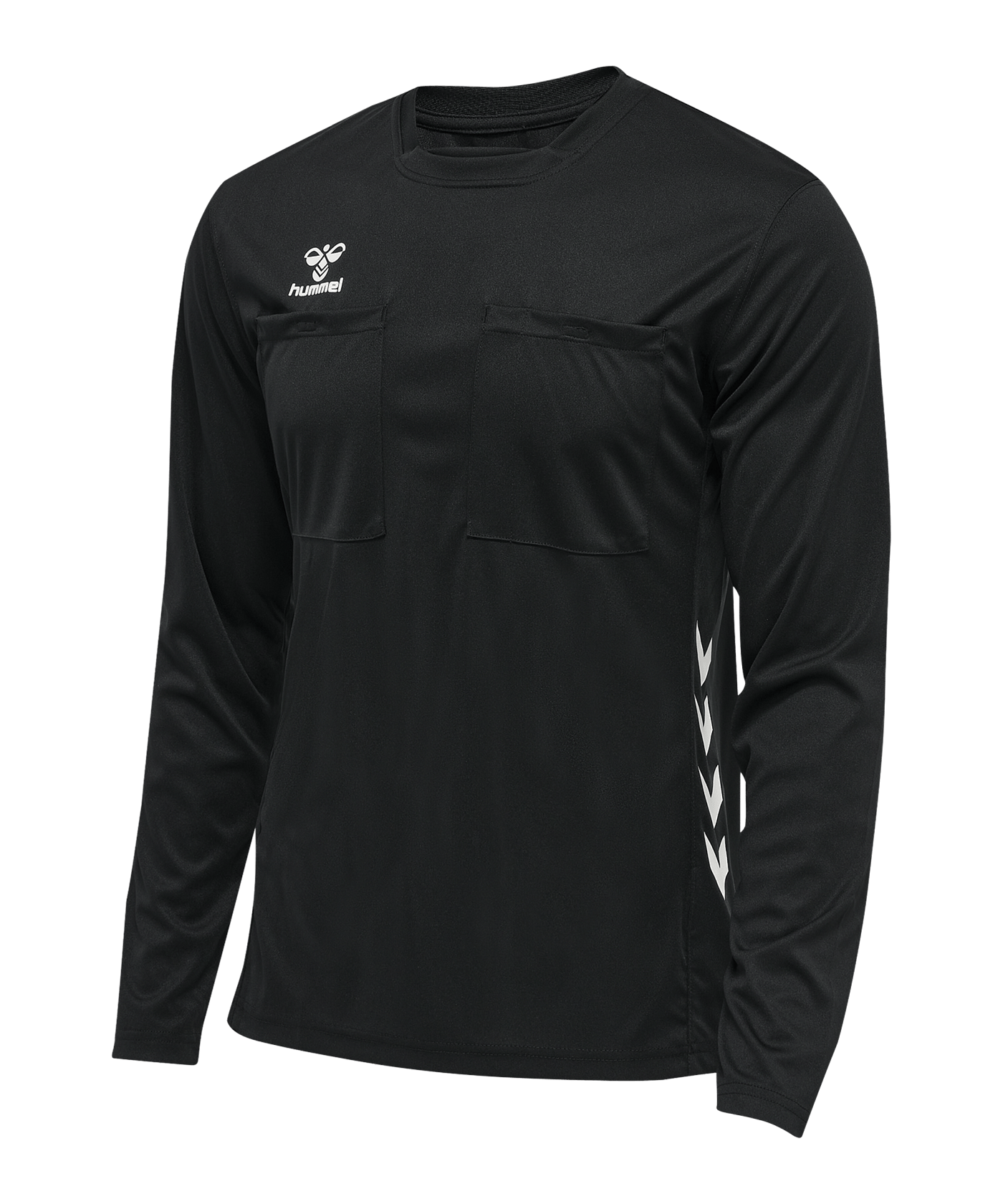 Hummel CHEVRON Schiedsrichtertrikot langarm F2001 - schwarz