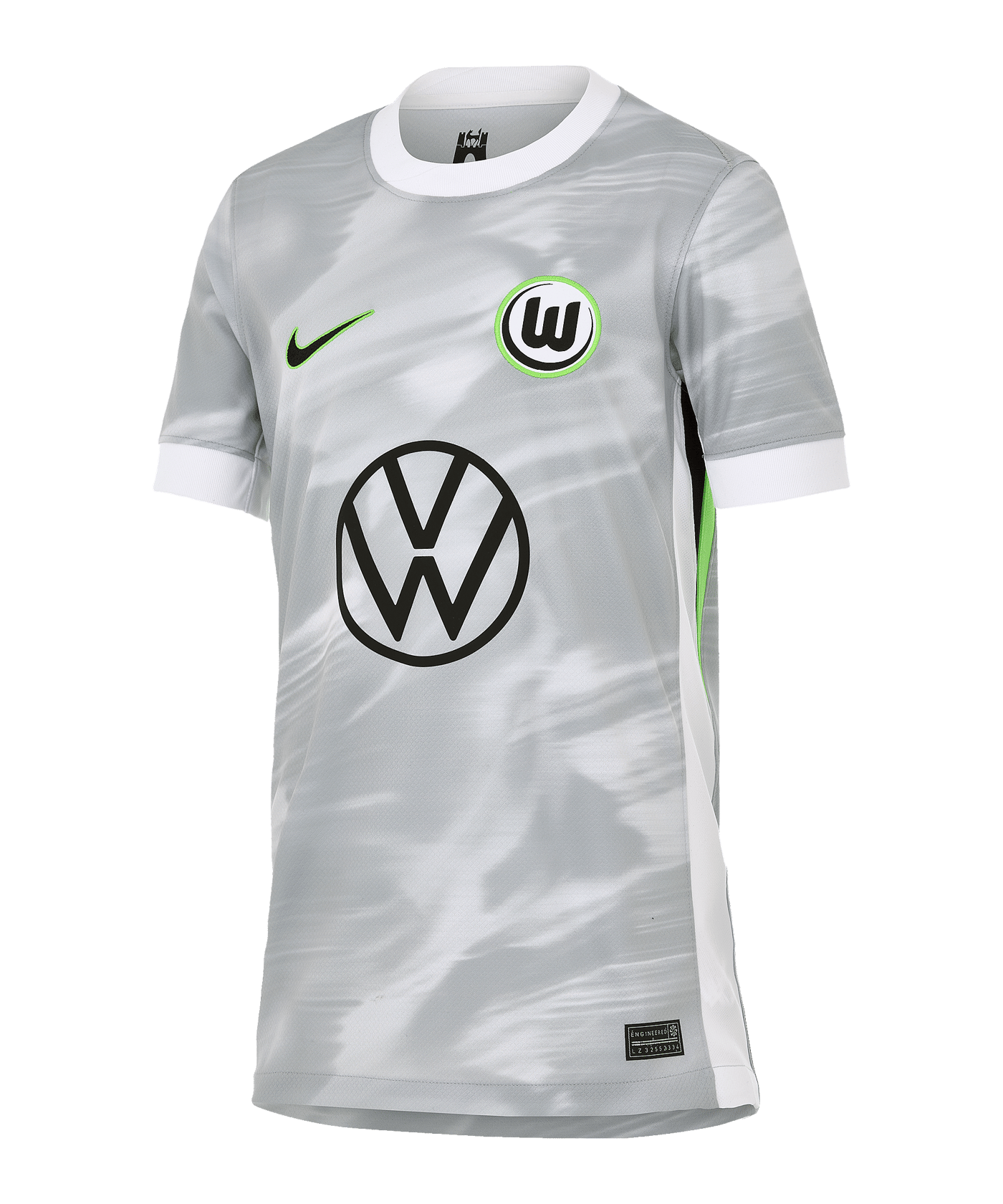 Nike VfL Wolfsburg Trikot Away 2025/2026 Kids Weiß F100 - weiss