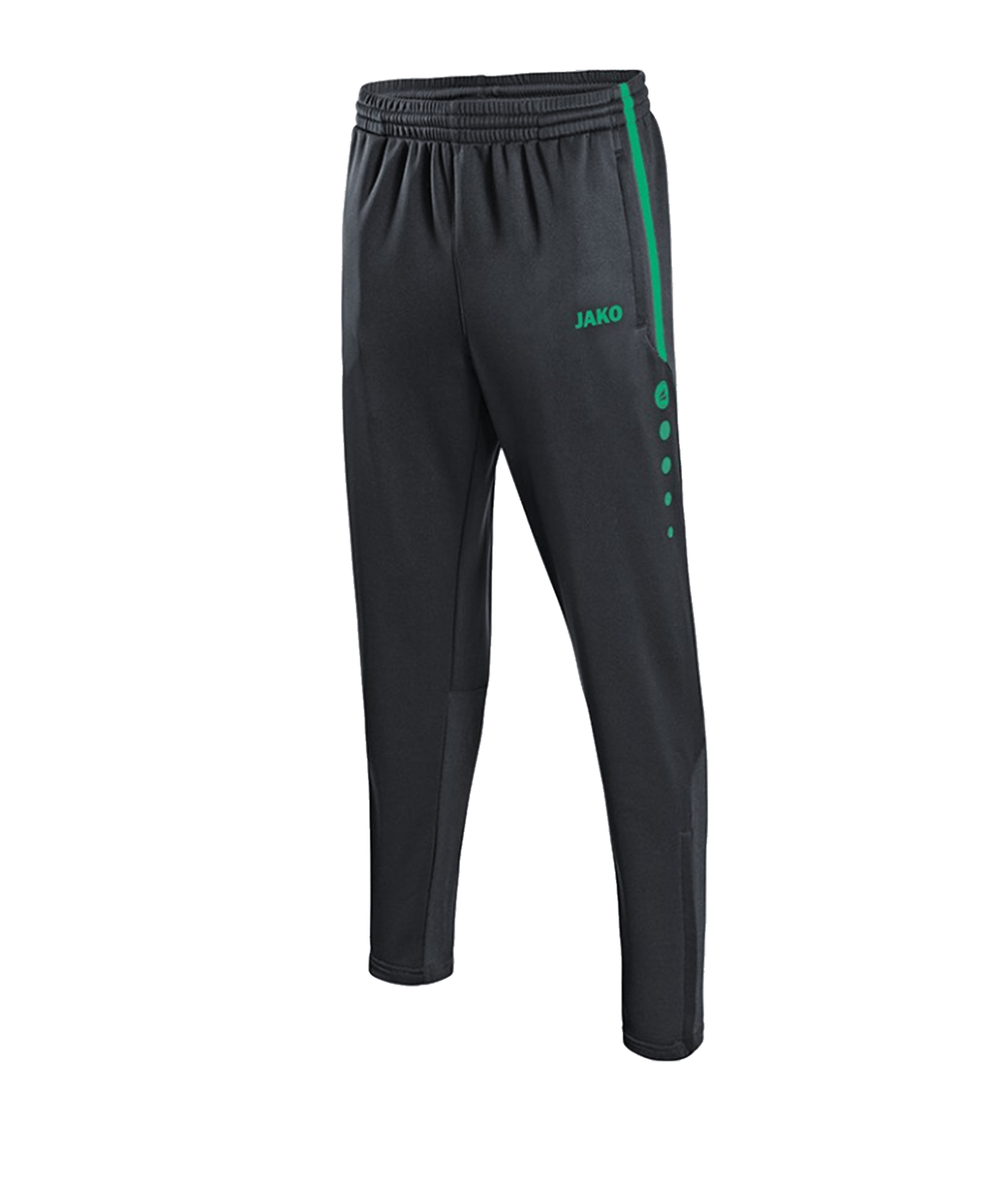 JAKO Active Trainingshose | Grau Türkis F24 - grau