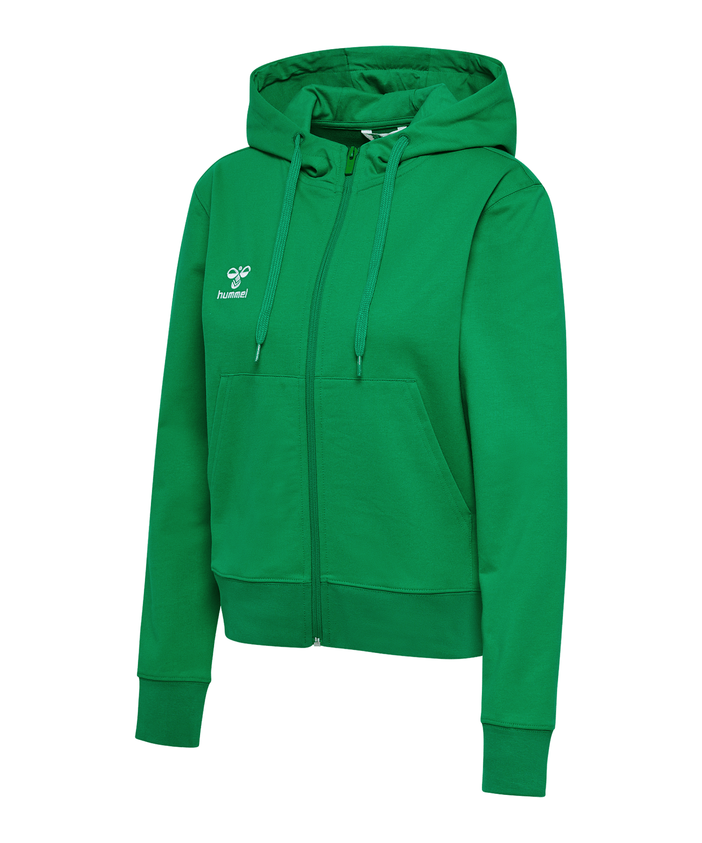 Hummel GO 2.0 Kapuzenjacke Damen Grün F6235 - gruen