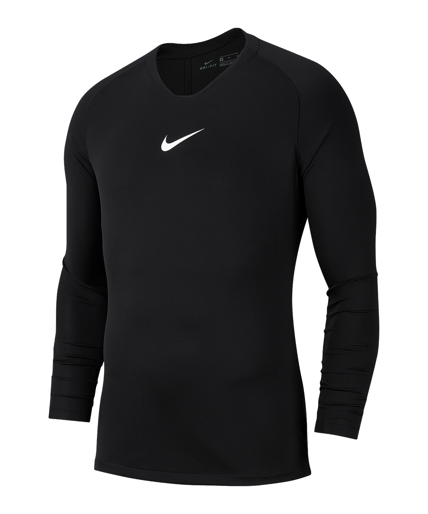 Nike Park First Layer Top langarm Schwarz F010 - schwarz