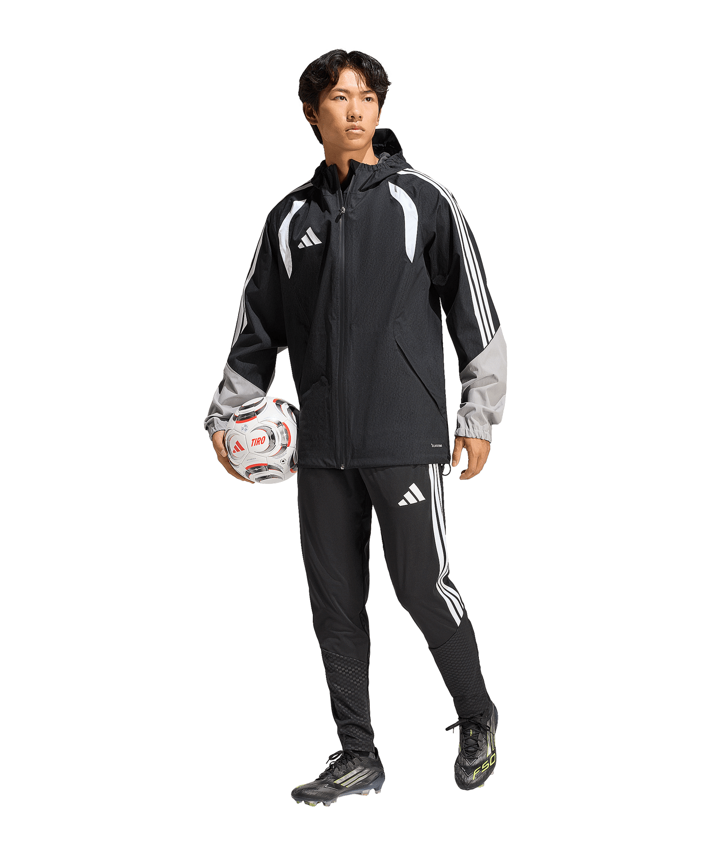 adidas Tiro 26 Regenjacke Schwarz - schwarz