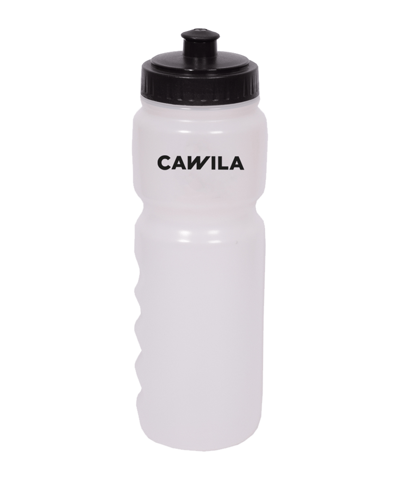 Cawila ACADEMY Trinkflasche 750ml | Transparent - weiss