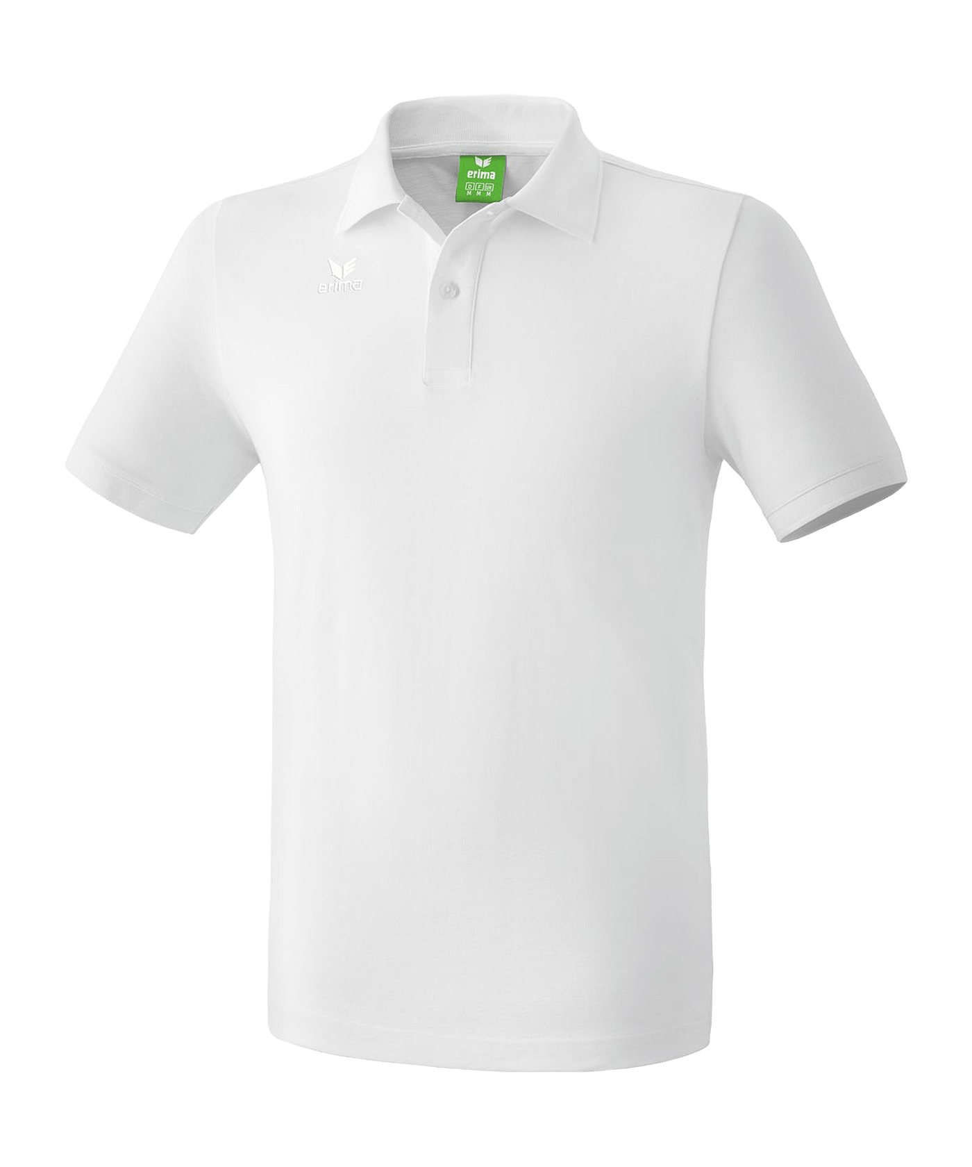 Erima Teamsport Poloshirt Weiss - weiss