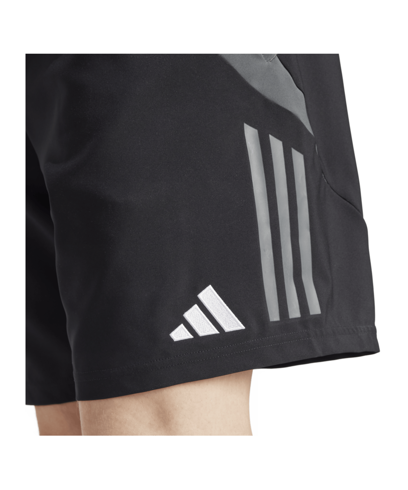 adidas Tiro 24 Short Schwarz Weiss | - schwarz