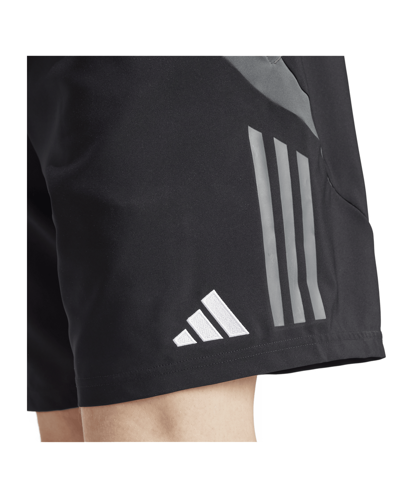 adidas Tiro 24 Short Schwarz Weiss - schwarz