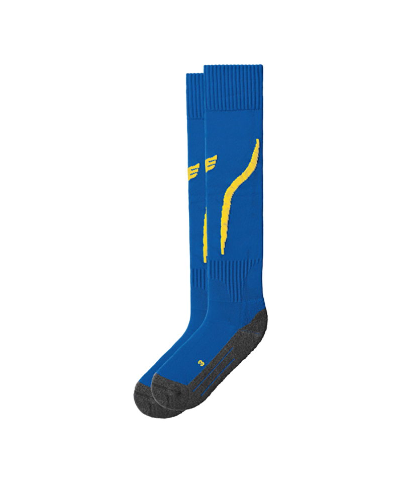 Erima Tanaro Stutzenstrumpf Blau Gelb - blau