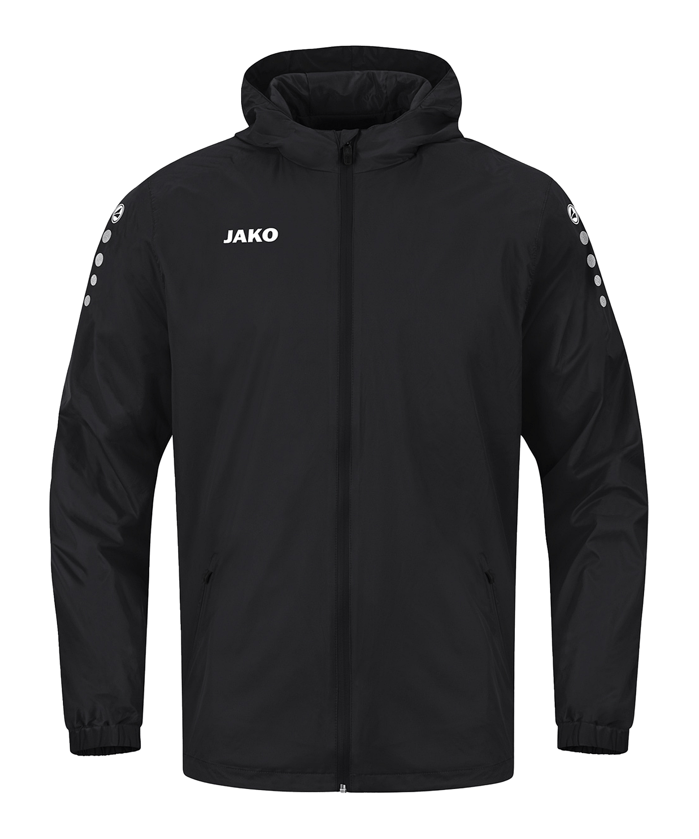 JAKO Team 2.0 Allwetterjacke Schwarz F800 - schwarz