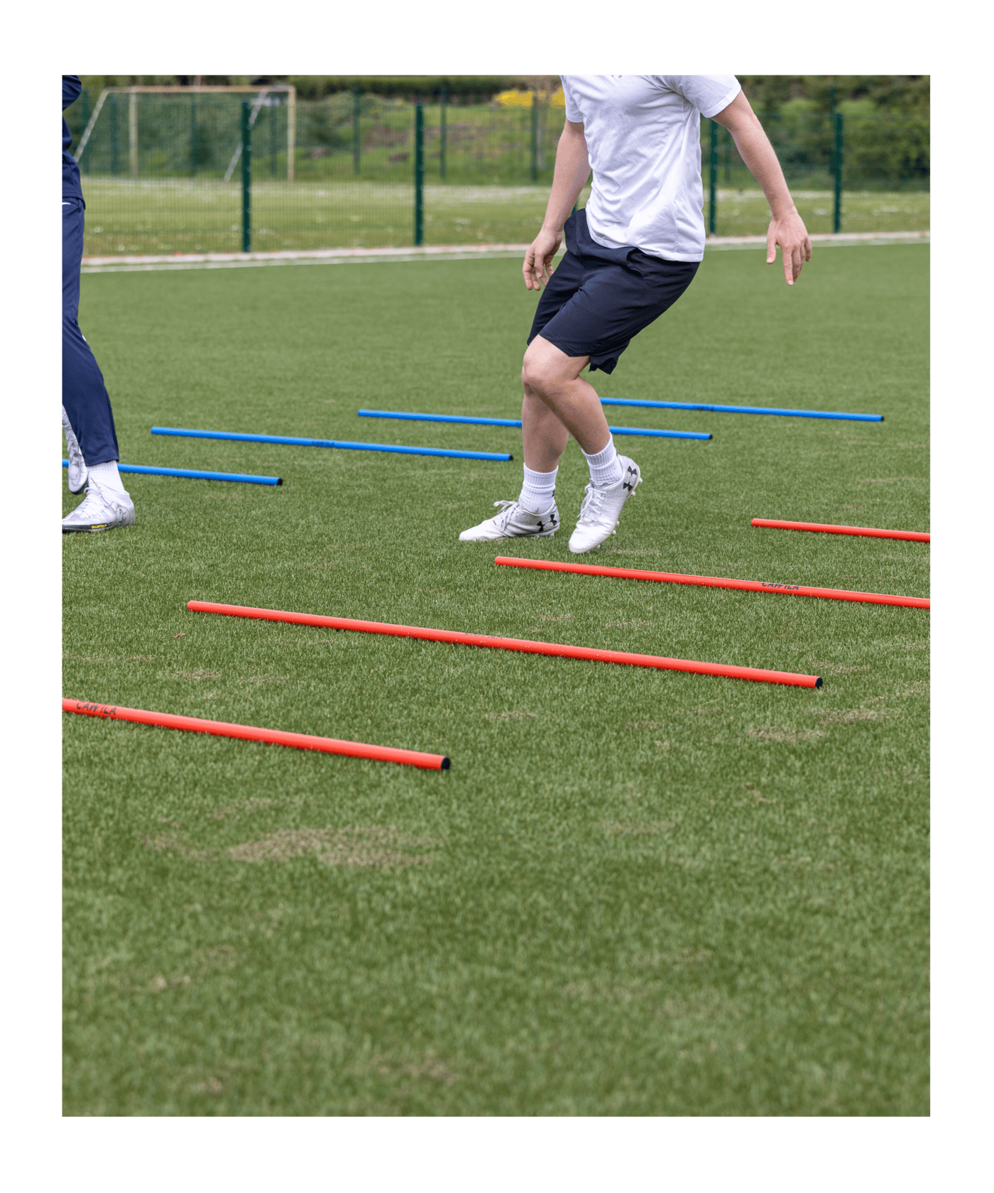 Cawila Trainingsstange L | 1,60m | Ø 25mm | Grün - gruen