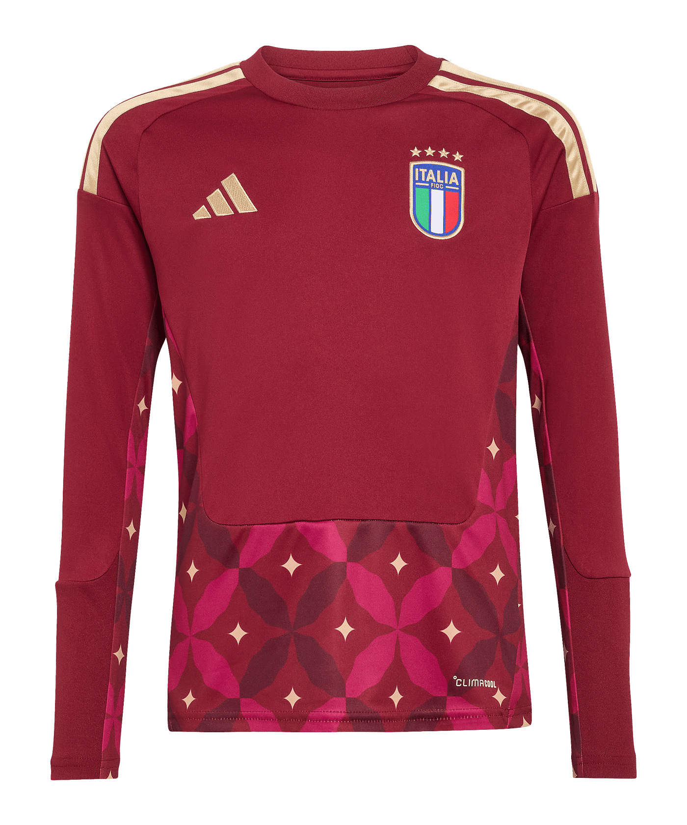 adidas Italien Torwarttrikot Langarm Home WM 2026 |  Kids Rot - rot
