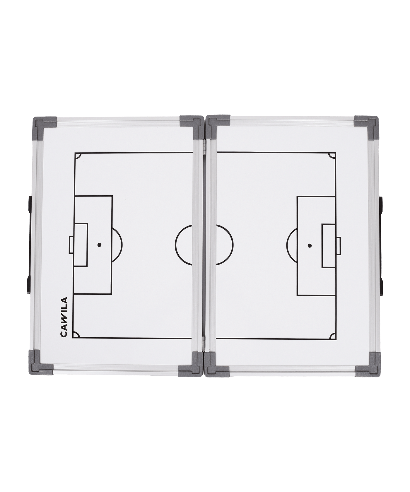 Cawila Taktiktafel Fussball klappbar | 45 x 60cm - weiss