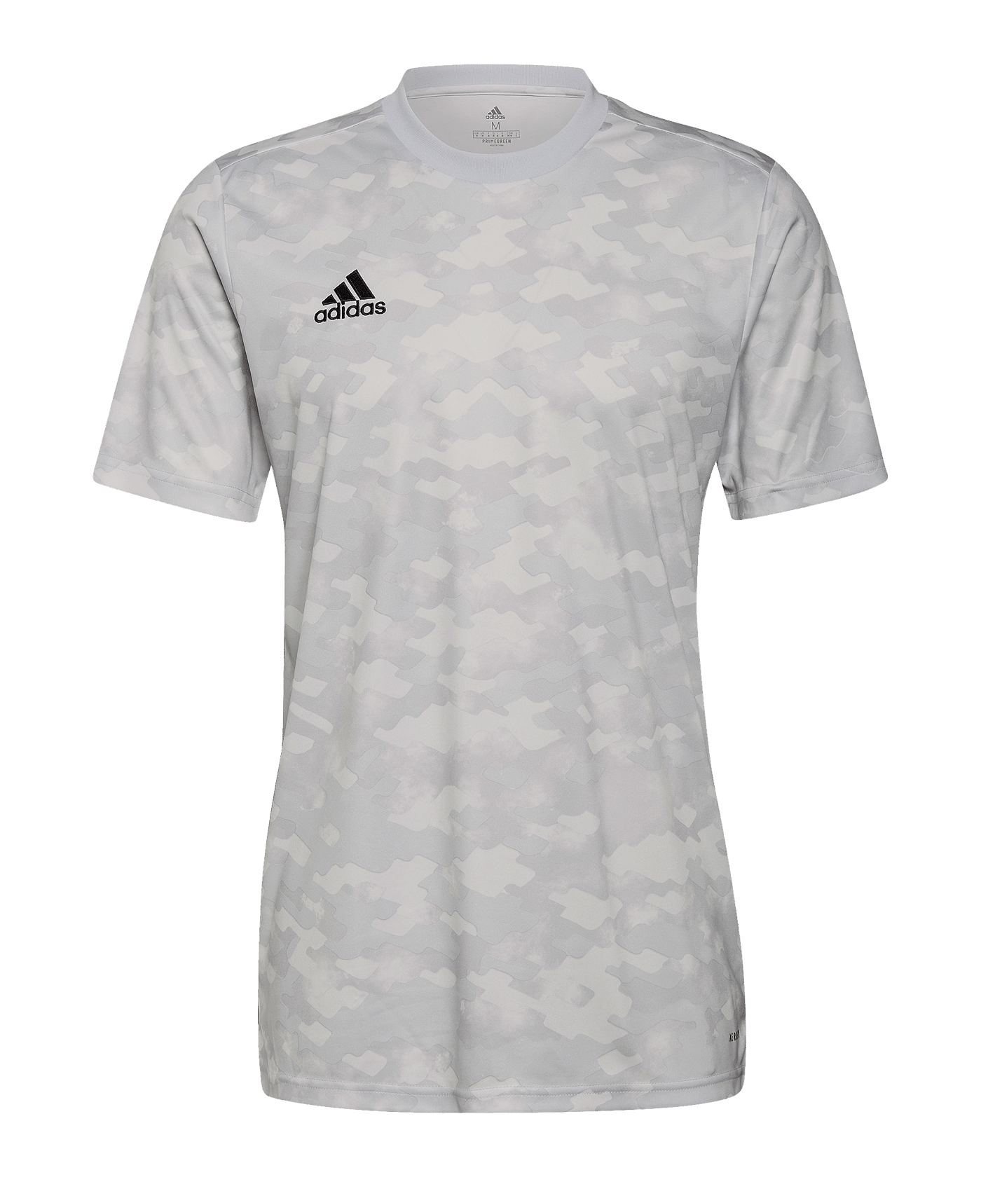 adidas Preshi Trainingsshirt Grau Weiss - grau