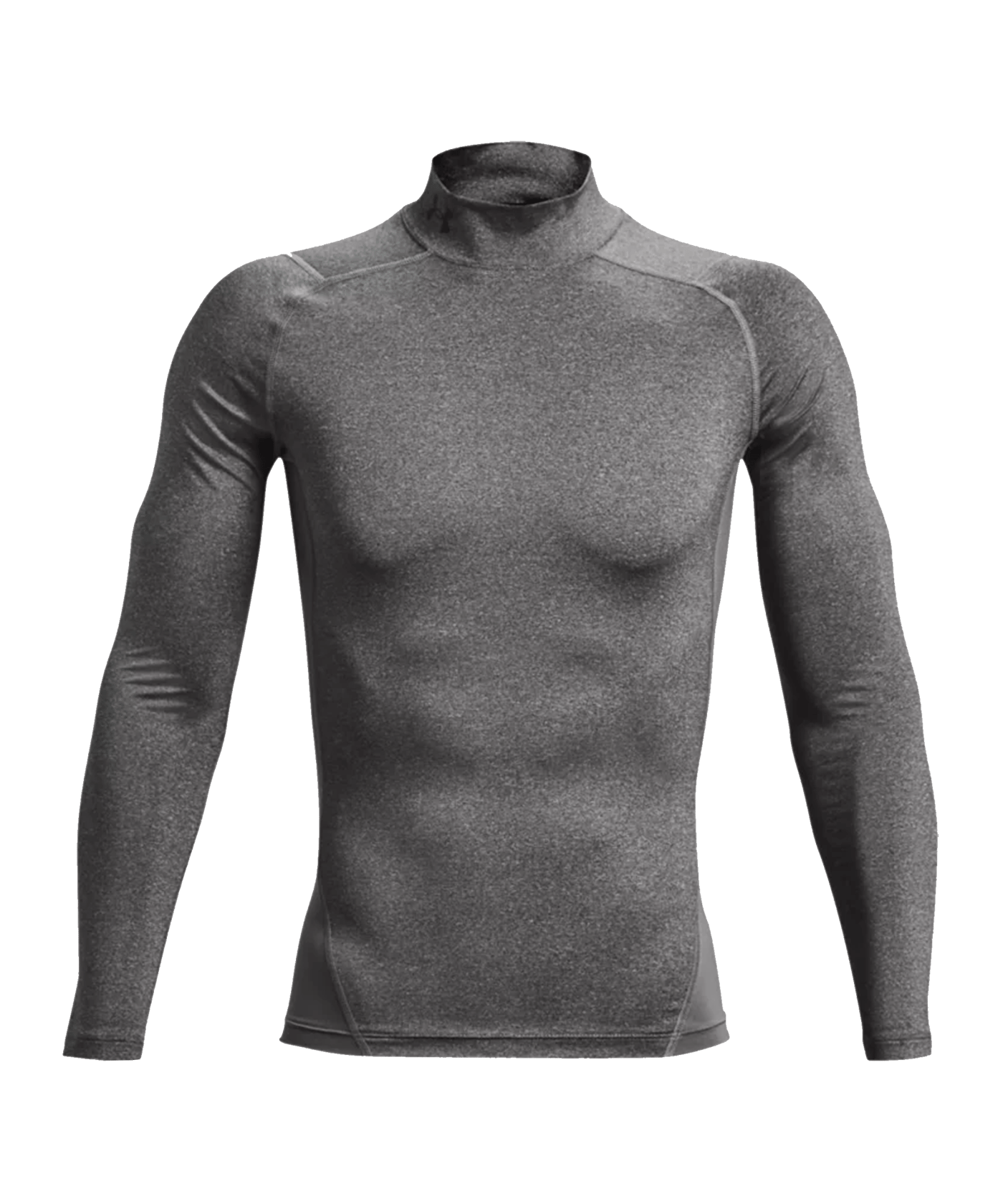 Under Armour HG Compression Mock langarm F090 - grau