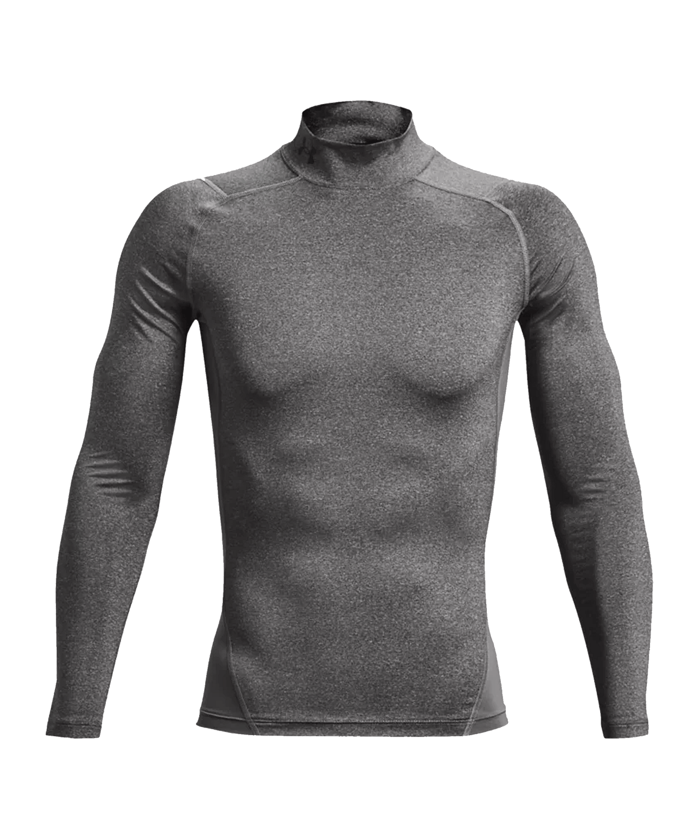 Under Armour HG Compression Mock langarm F090 - grau
