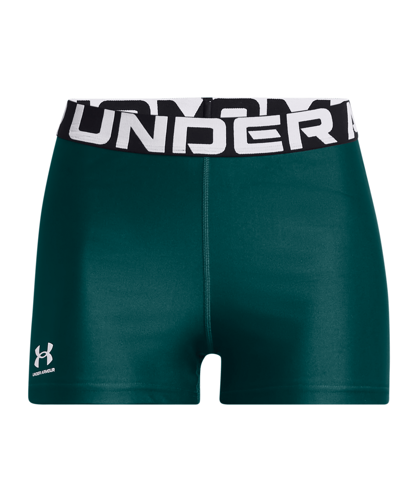 Under Armour HeatGear Authentics Short Damen Schwarz F001 - blau