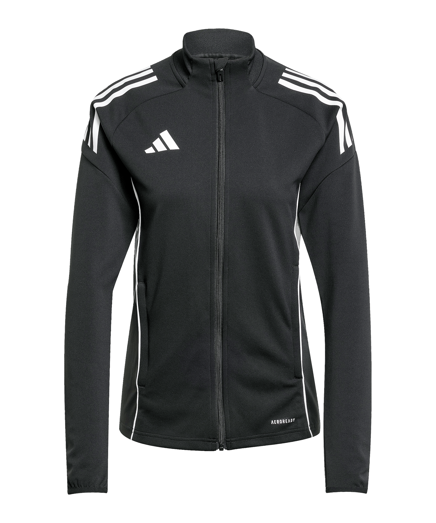 adidas Tiro 25 Competition Trainingsjacke Damen |  Schwarz - schwarz