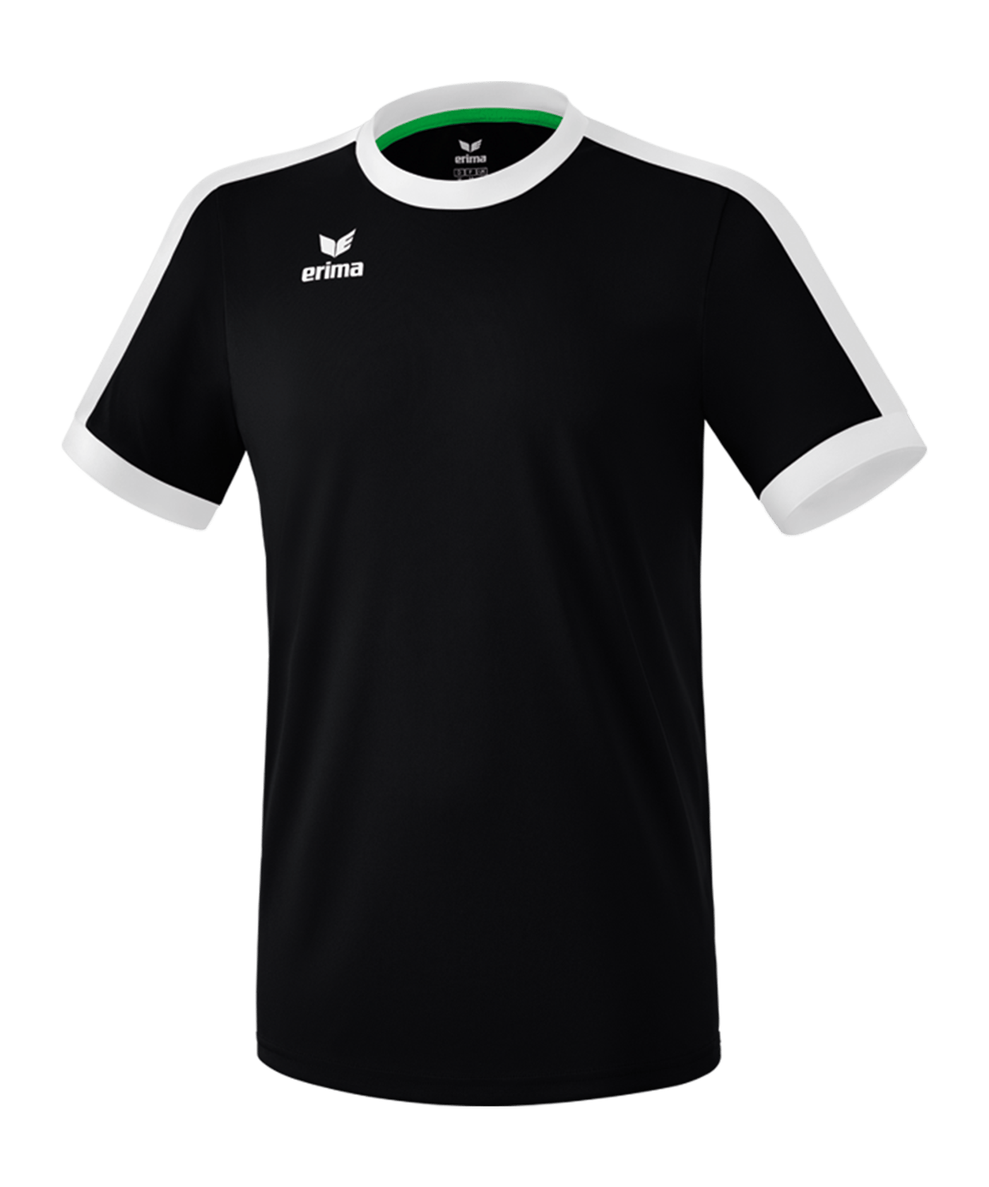 Erima Retro Star Trikot Schwarz Weiss - schwarz