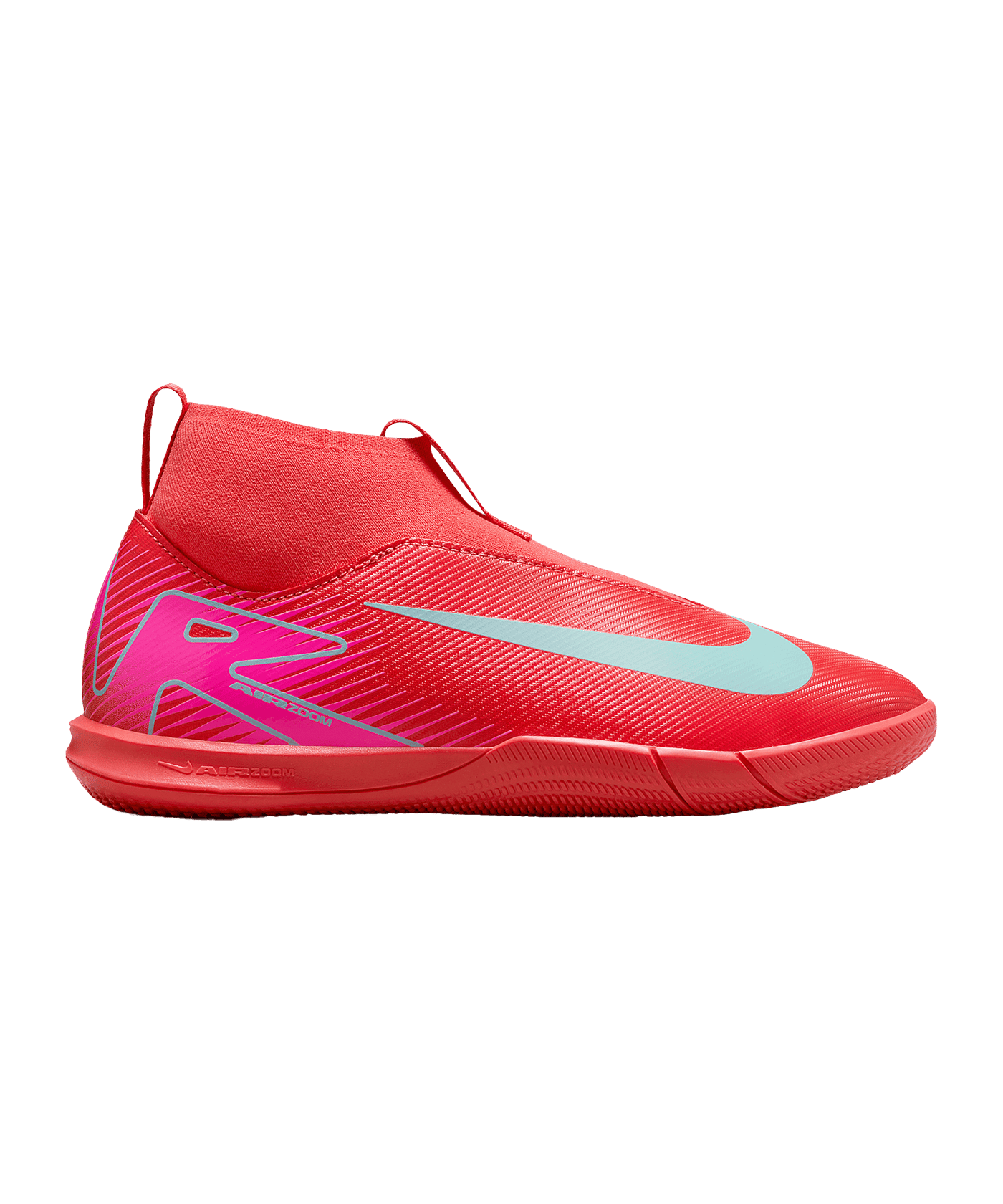 Nike Jr Air Zoom Mercurial Superfly X Academy IN Mad Energy Kids Rot F800 - rot