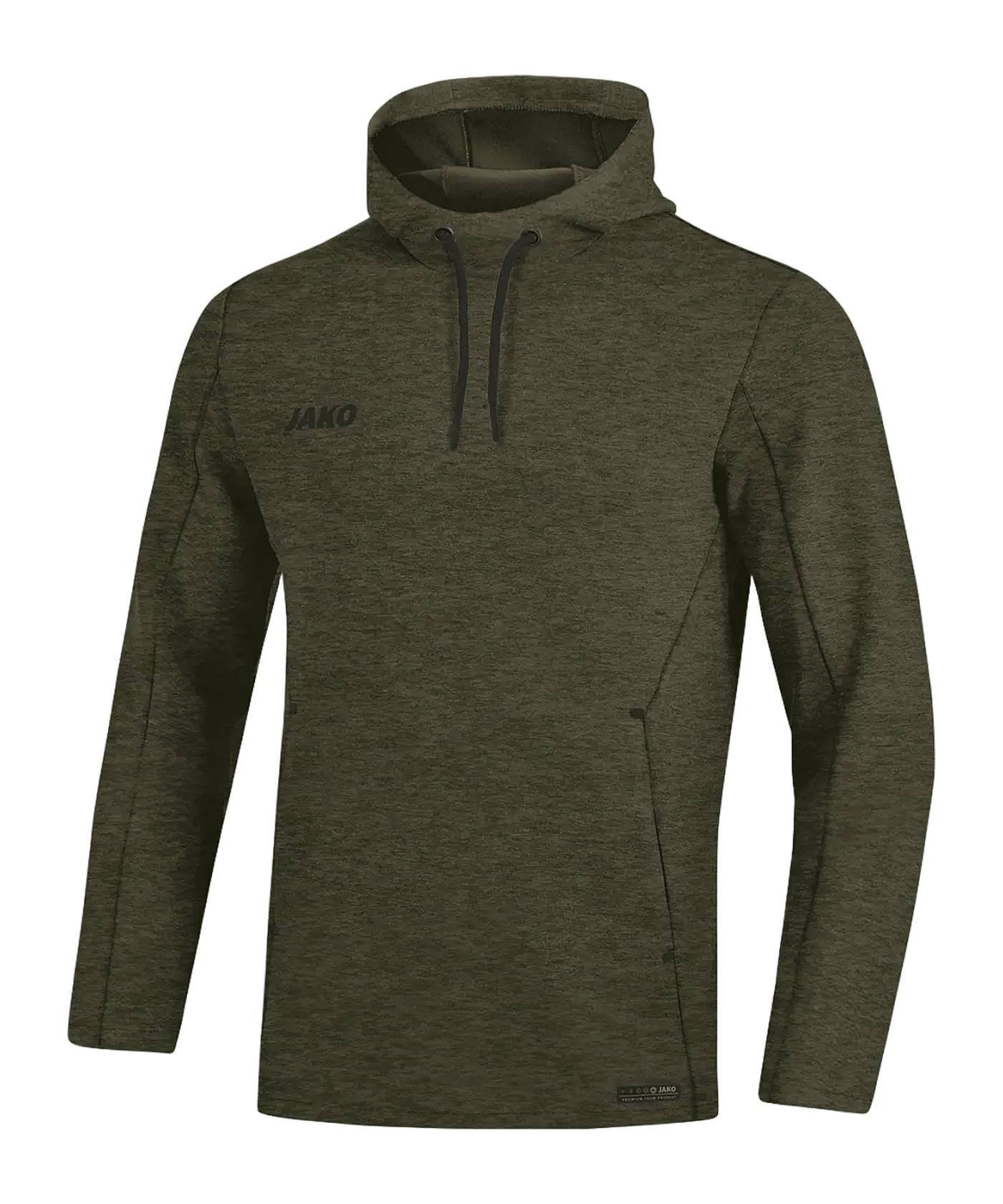 Jako Premium Basic Kapuzensweatshirt Khaki F28 - khaki