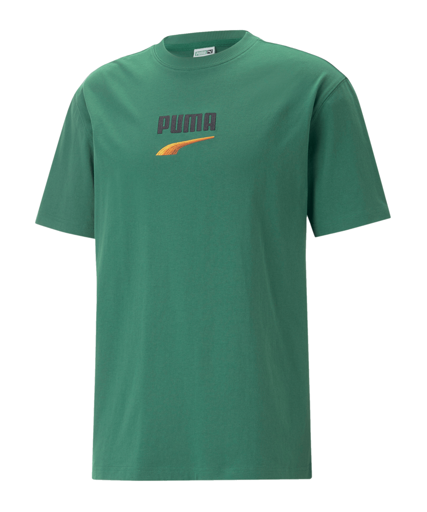 PUMA DOWNTOWN Logo T-Shirt Rot F37 - rot