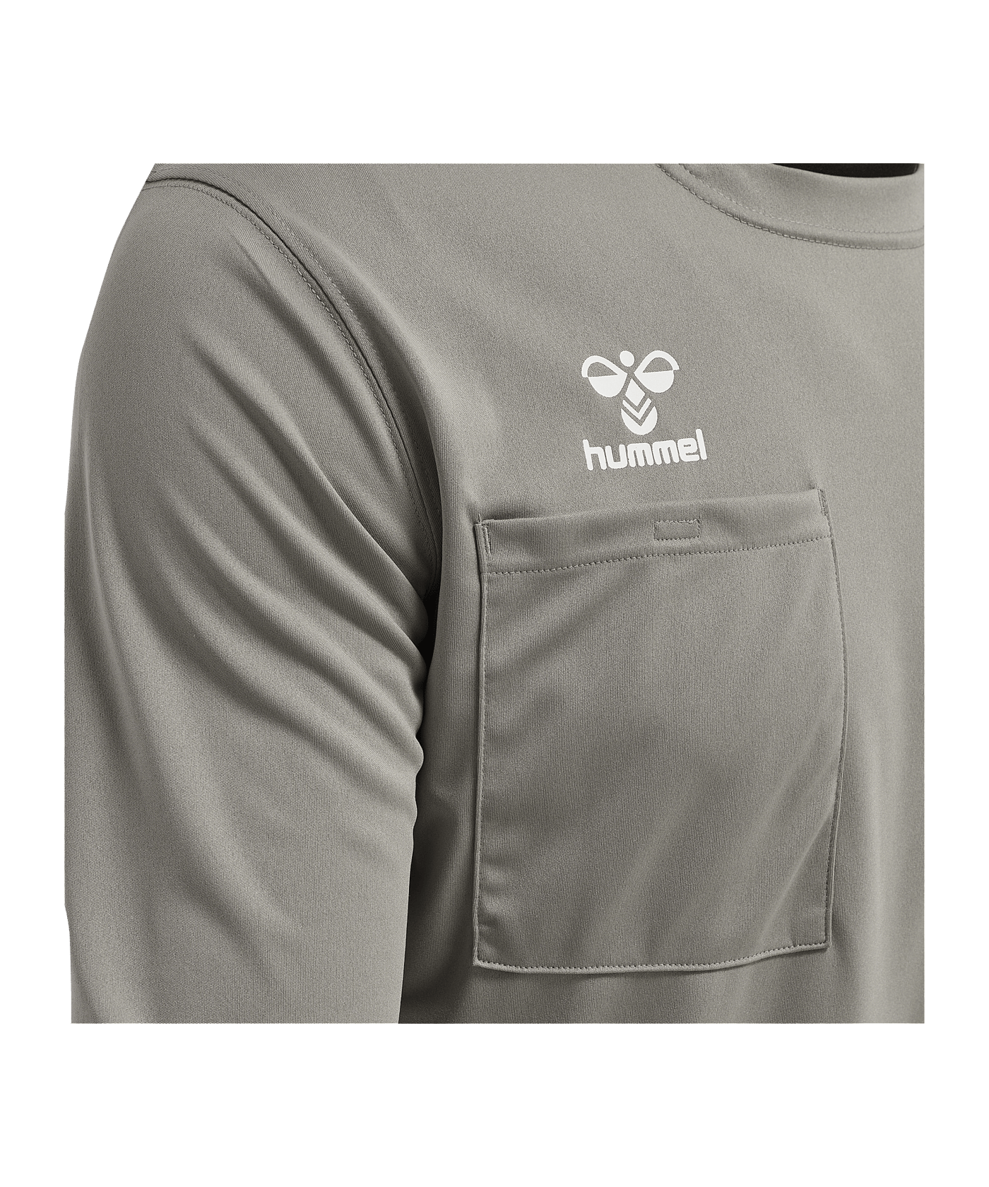 Hummel CHEVRON Schiedsrichtertrikot langarm F2717 - grau