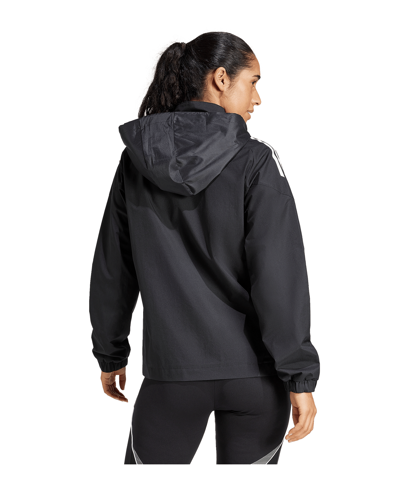 adidas Tiro 25 Competition Regenjacke Damen Schwarz - schwarz