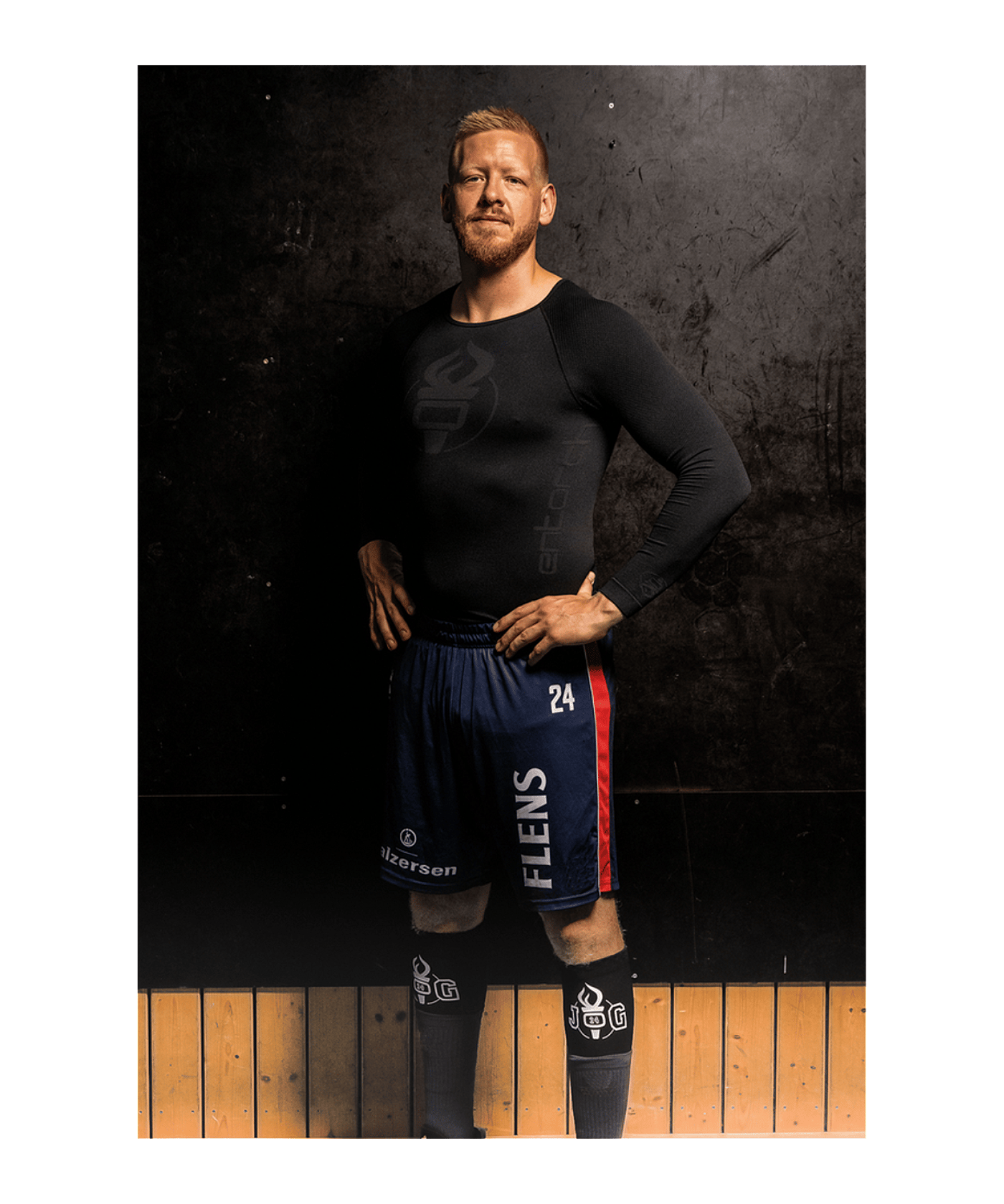 Entorch Performance Calf JG24 Bandage Schwarz - schwarz