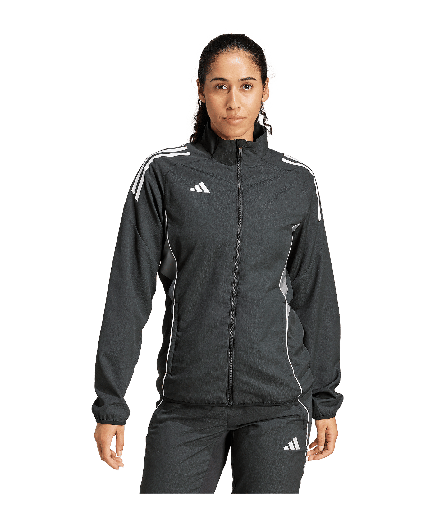 adidas Tiro 25 Competition Präsentationsjacke |  Damen Schwarz - schwarz