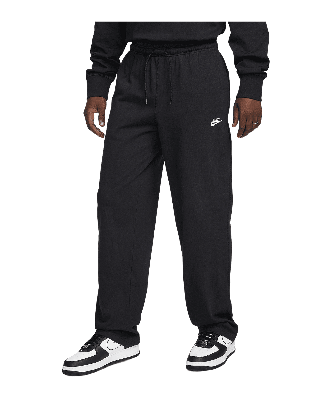 Nike Club Knit Oh Jogginghose Schwarz F010 - schwarz