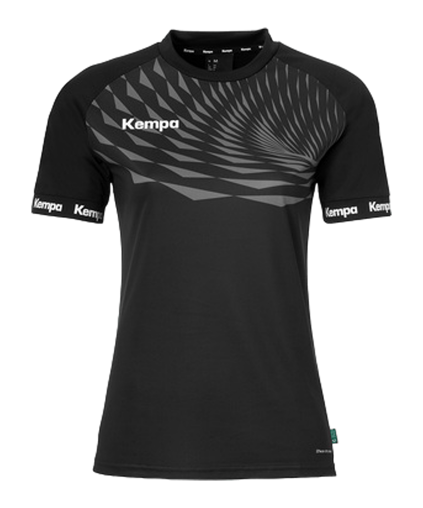Kempa Wave 26 Trikot Damen Schwarz Grau F01 - schwarz