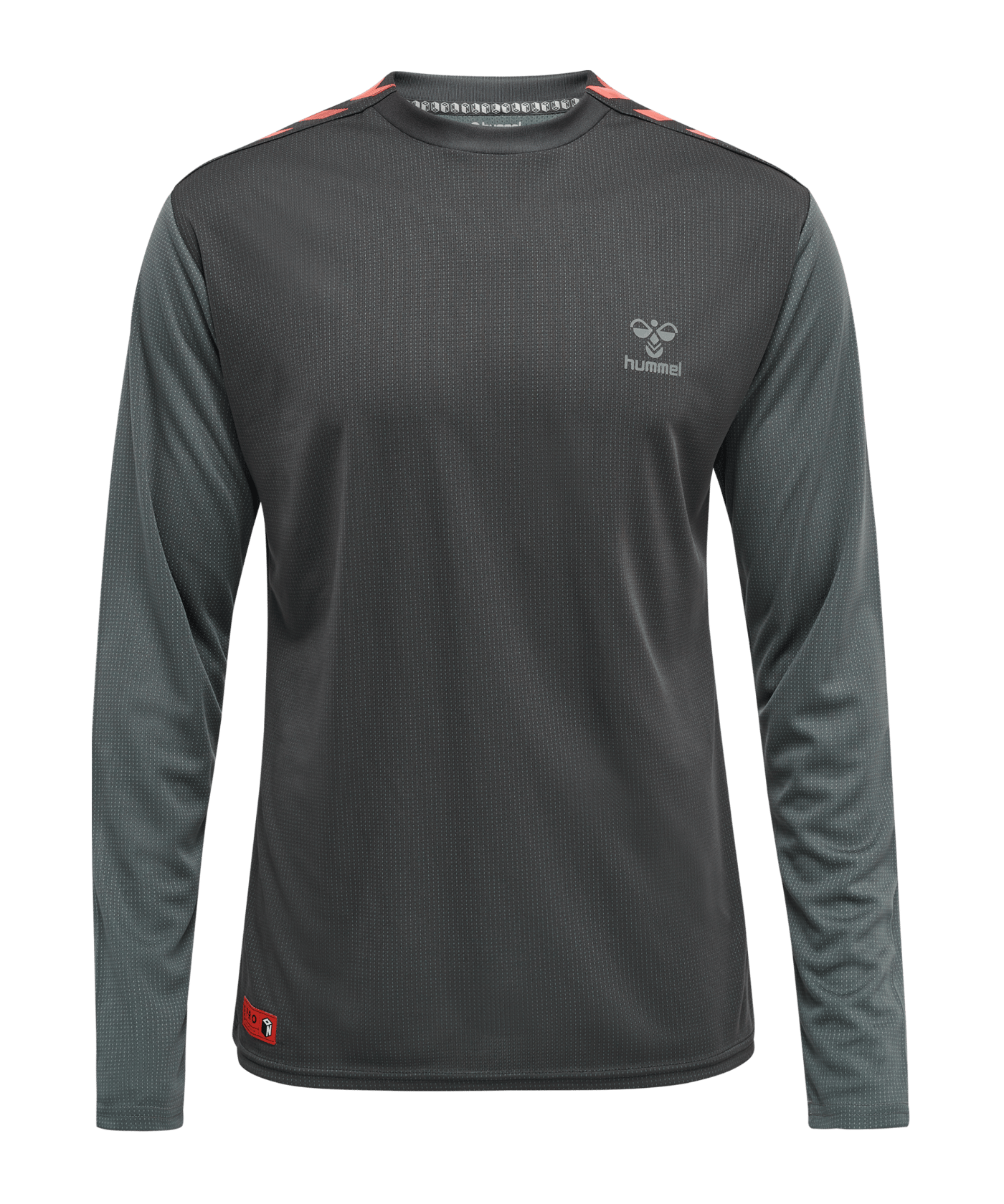 Hummel hmlPRO Grid Trikot langarm Grau F2166 - grau