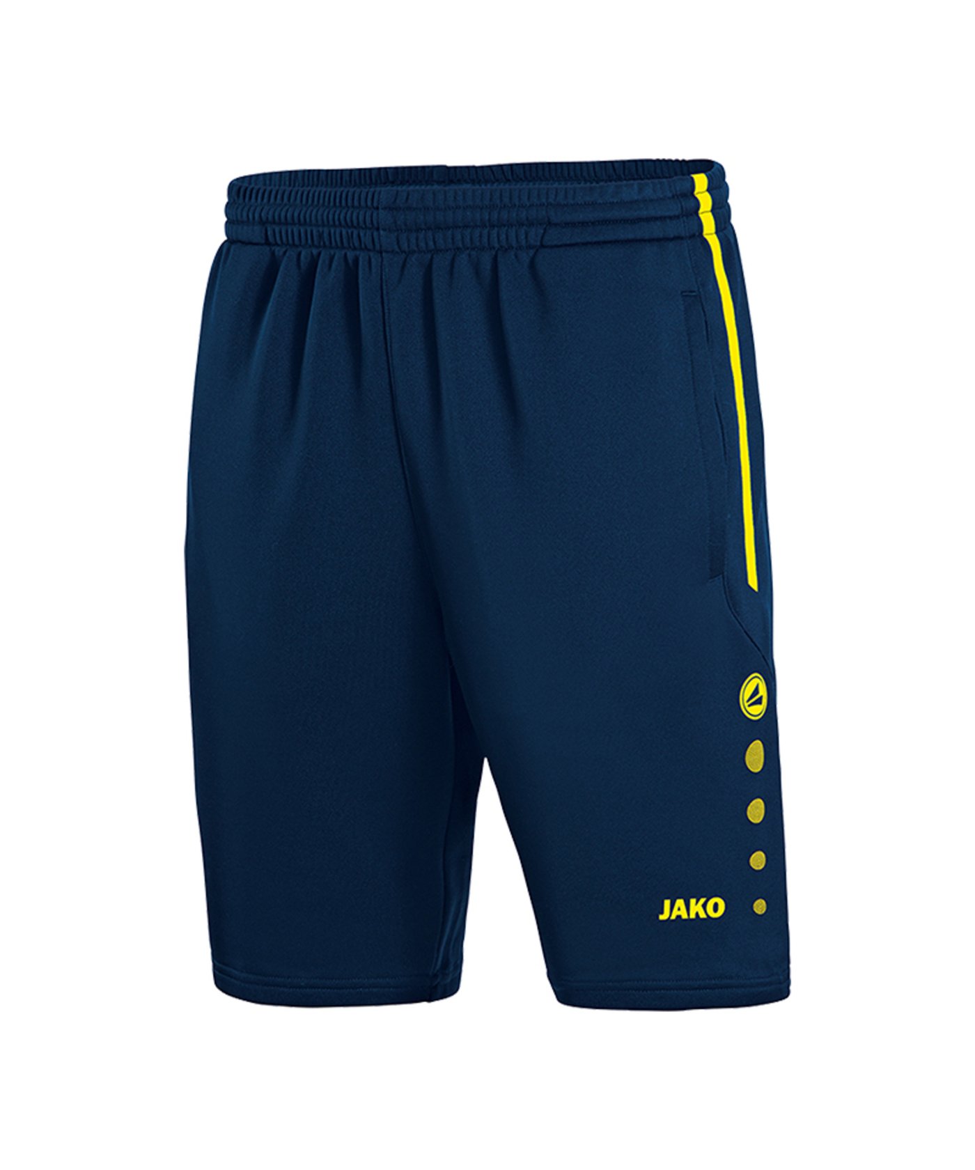 Jako Active Trainingsshort Kids | blau gelb F89 - blau