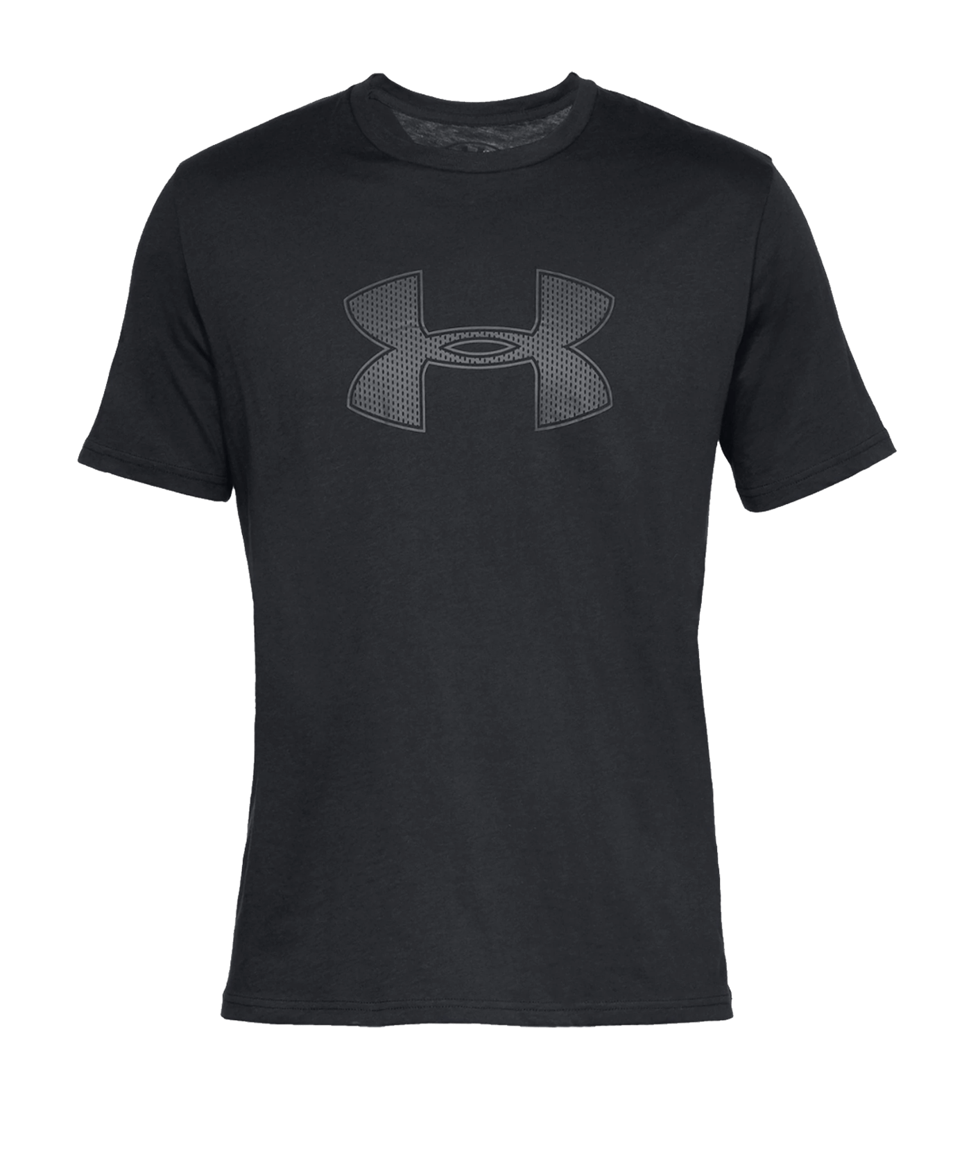 Under Armour Big Logo T-Shirt Schwarz F001 - schwarz