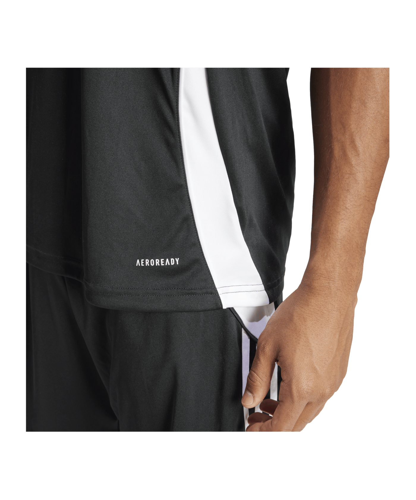 adidas Tiro 24 Trikot Schwarz Weiss - schwarz